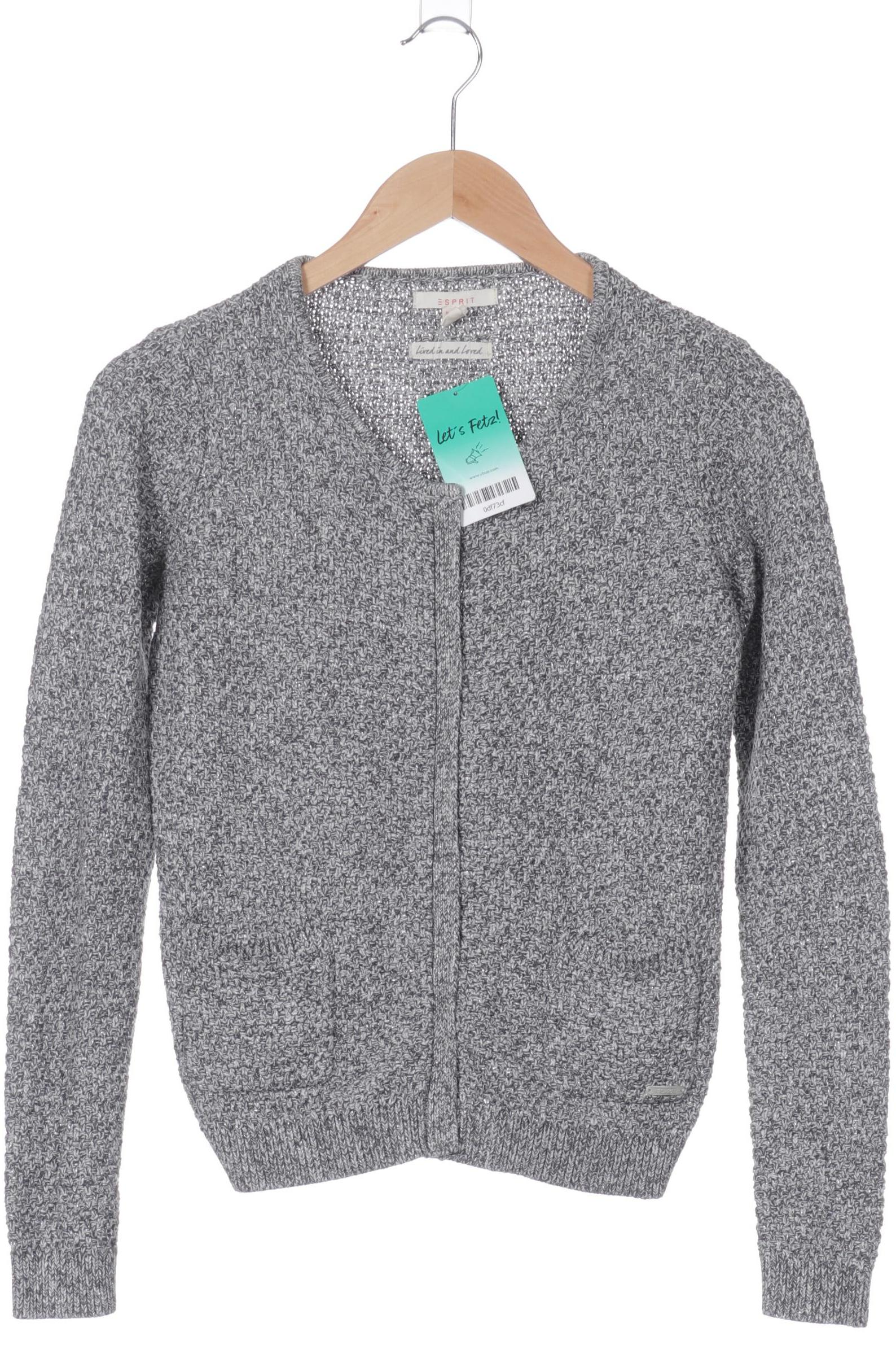 

Esprit Damen Strickjacke, grau, Gr. 34