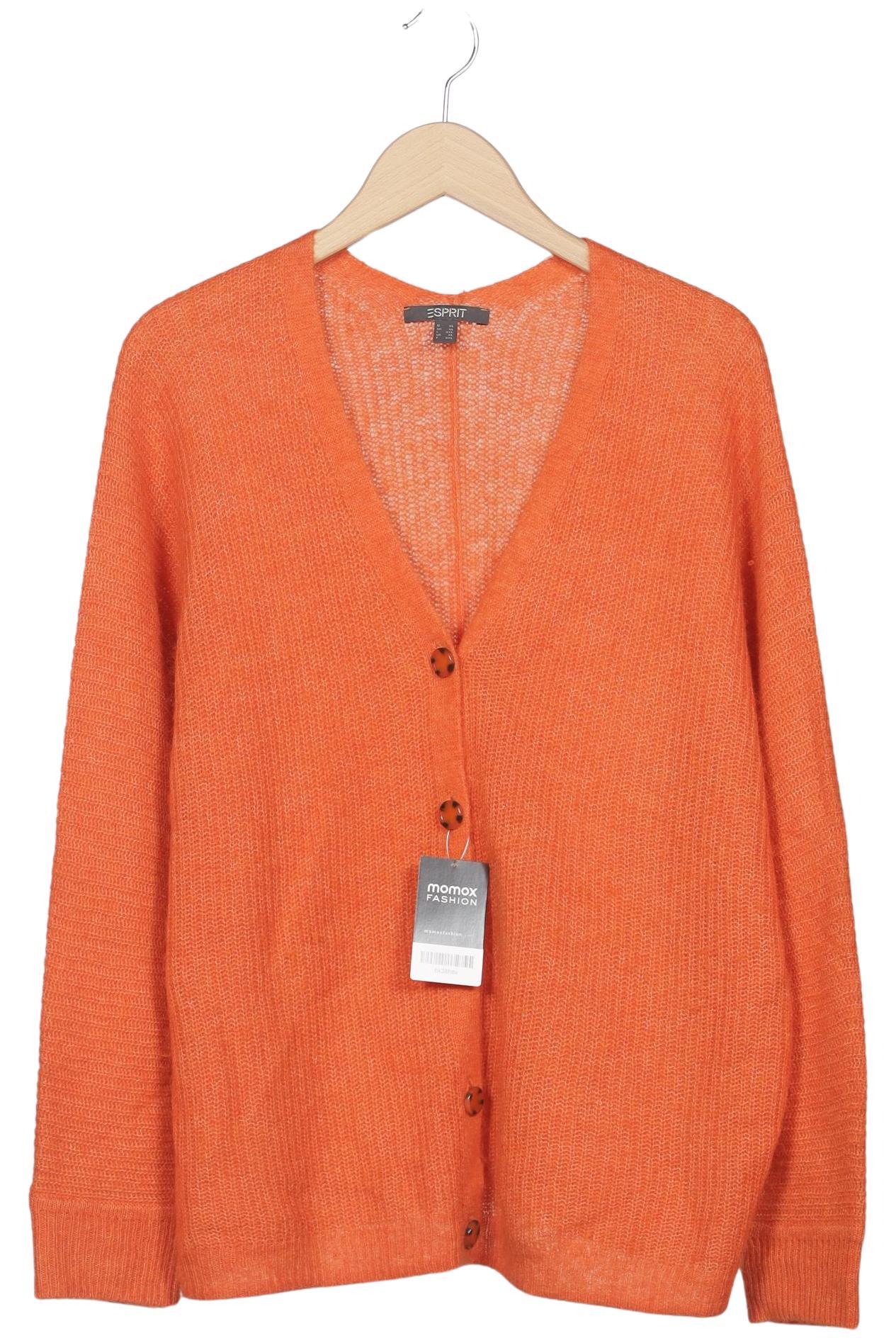 

Esprit Damen Strickjacke, orange, Gr. 44
