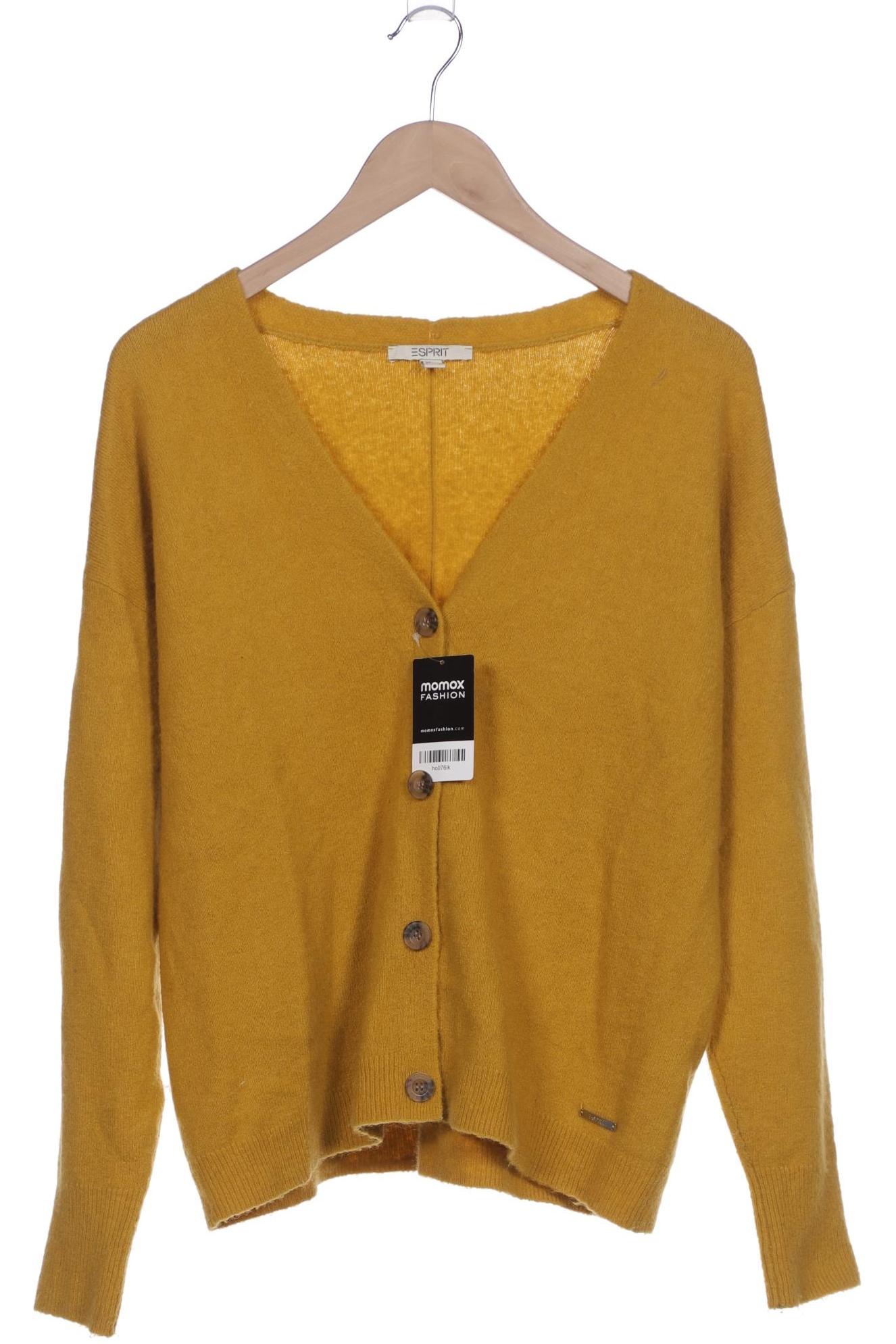 

Esprit Damen Strickjacke, gelb, Gr. 42