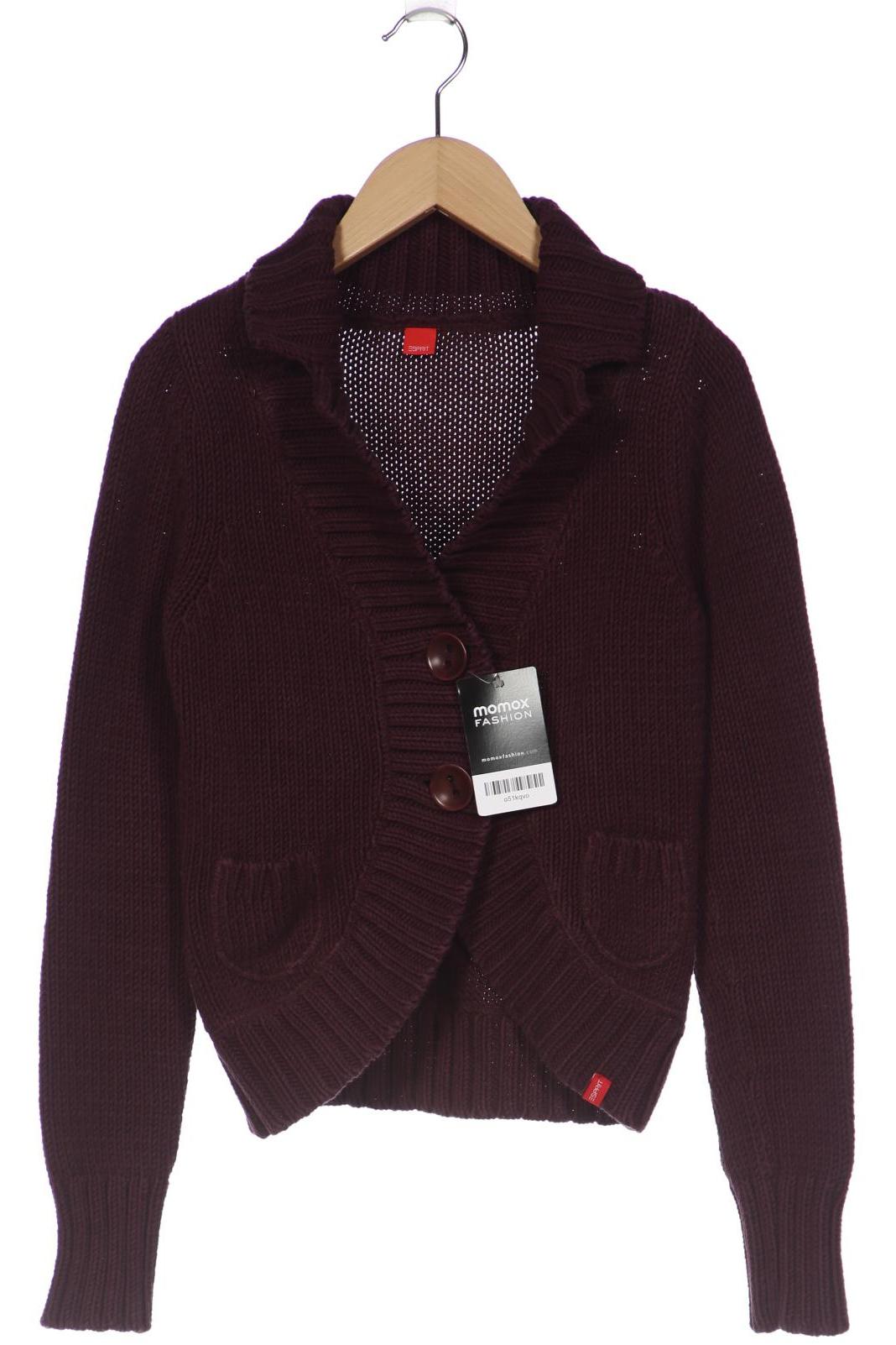

Esprit Damen Strickjacke, bordeaux, Gr. 34