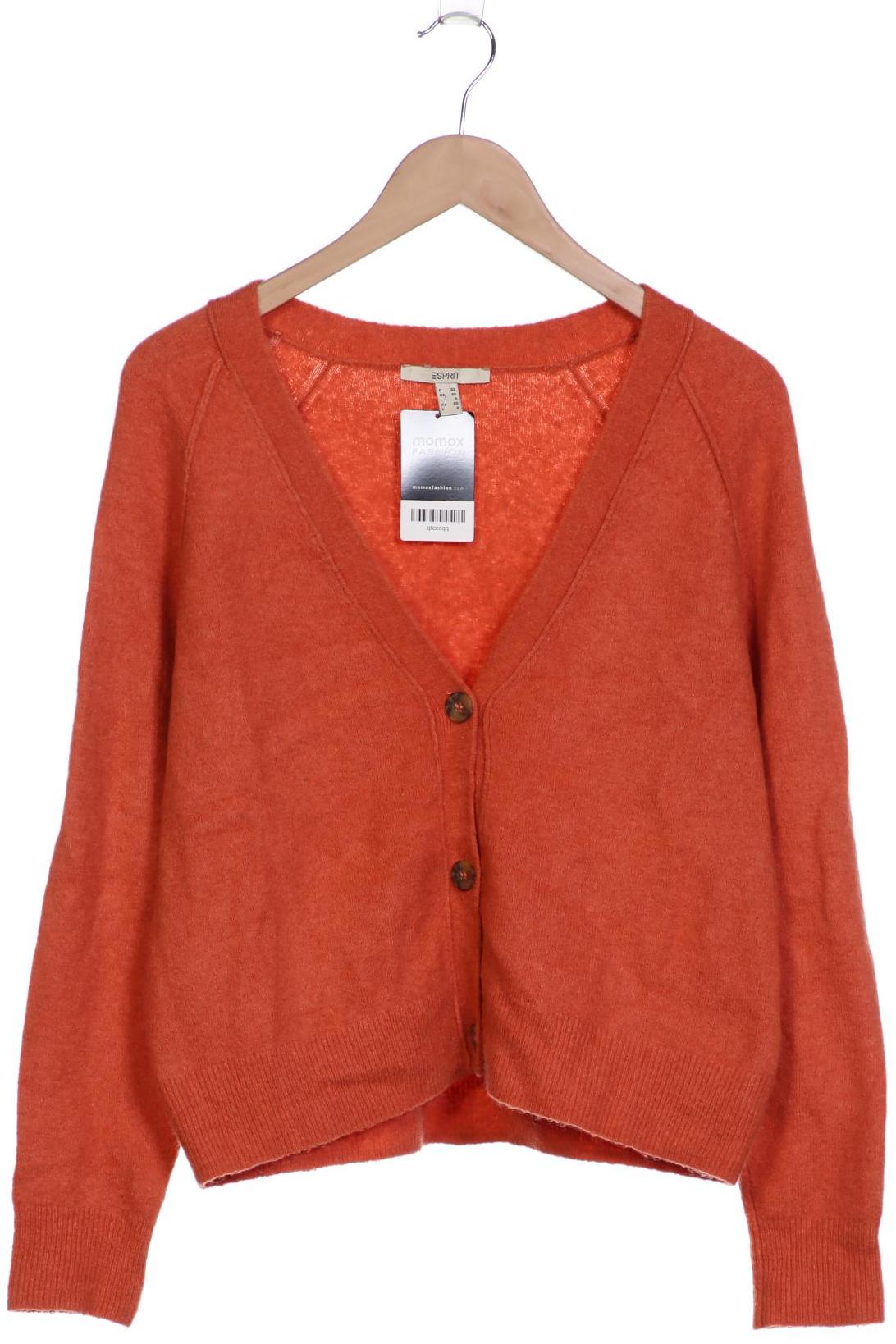 

Esprit Damen Strickjacke, orange, Gr. 34