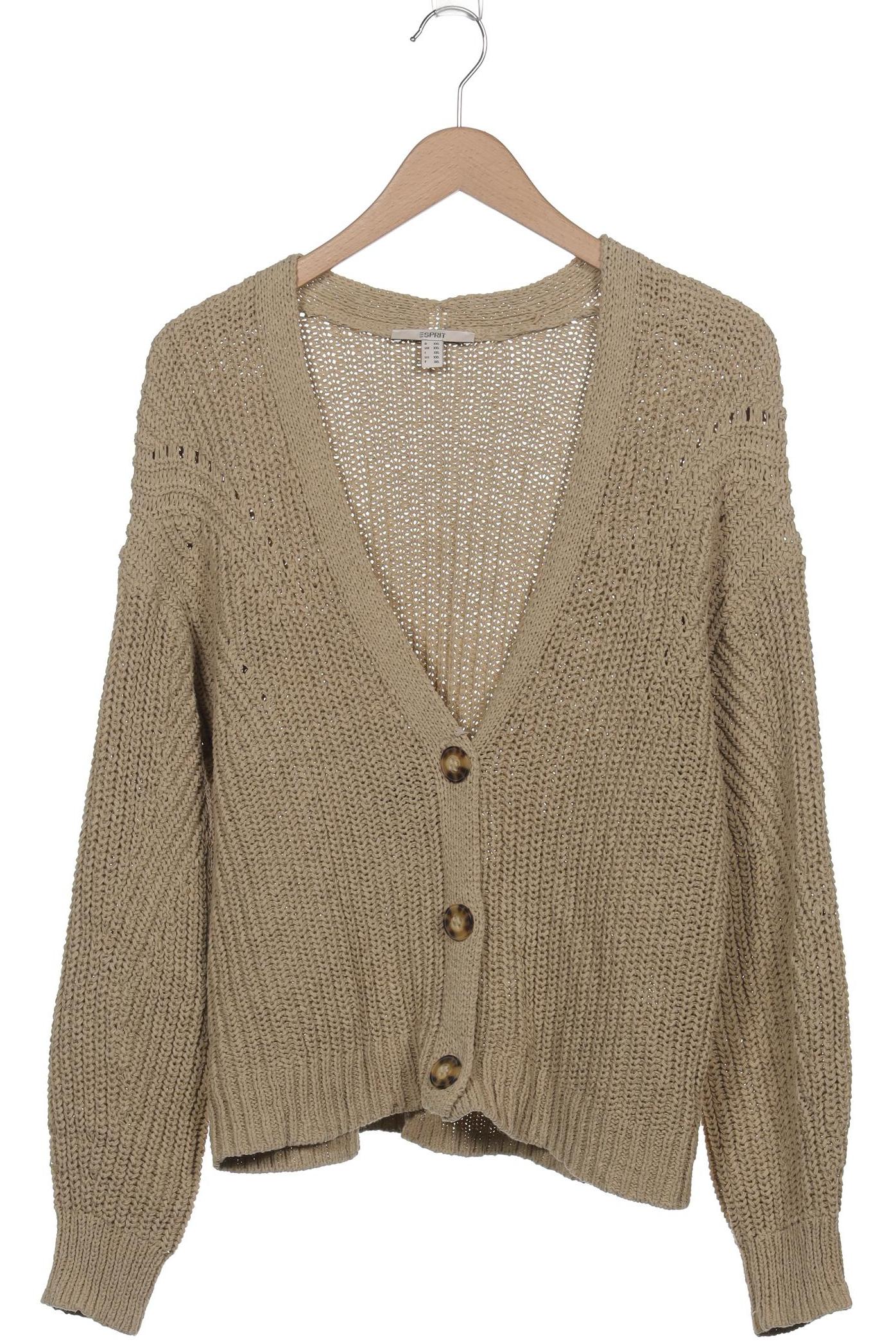 

Esprit Damen Strickjacke, beige, Gr. 46