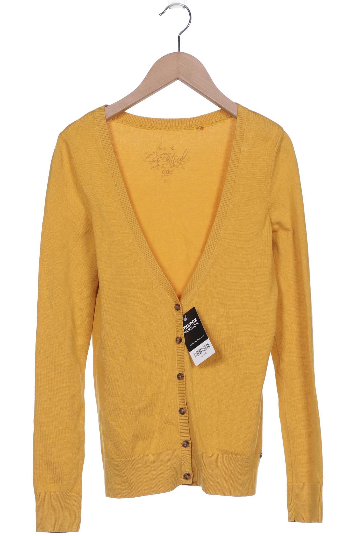 

Esprit Damen Strickjacke, gelb, Gr. 34