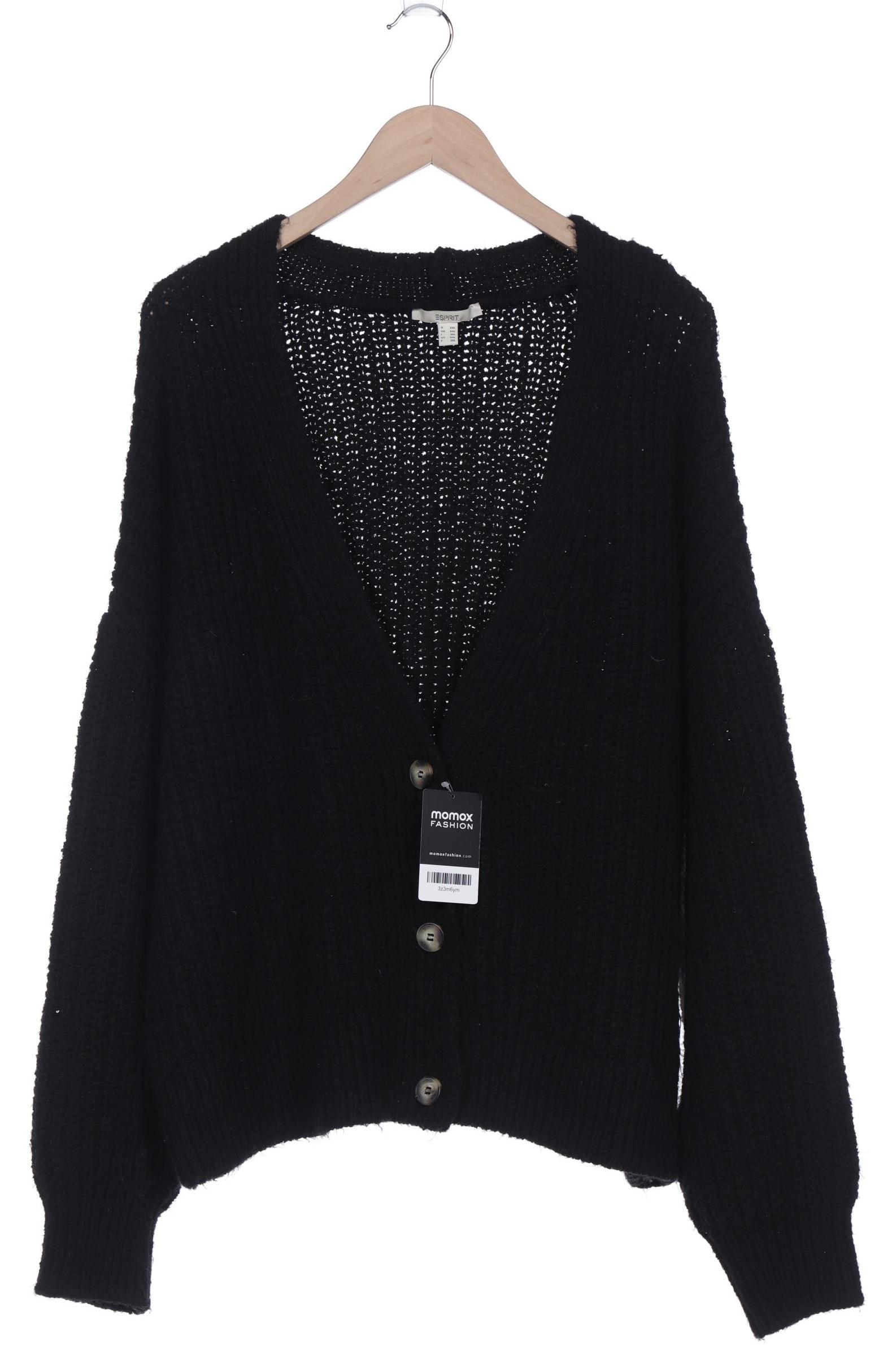 

Esprit Damen Strickjacke, schwarz, Gr. 46