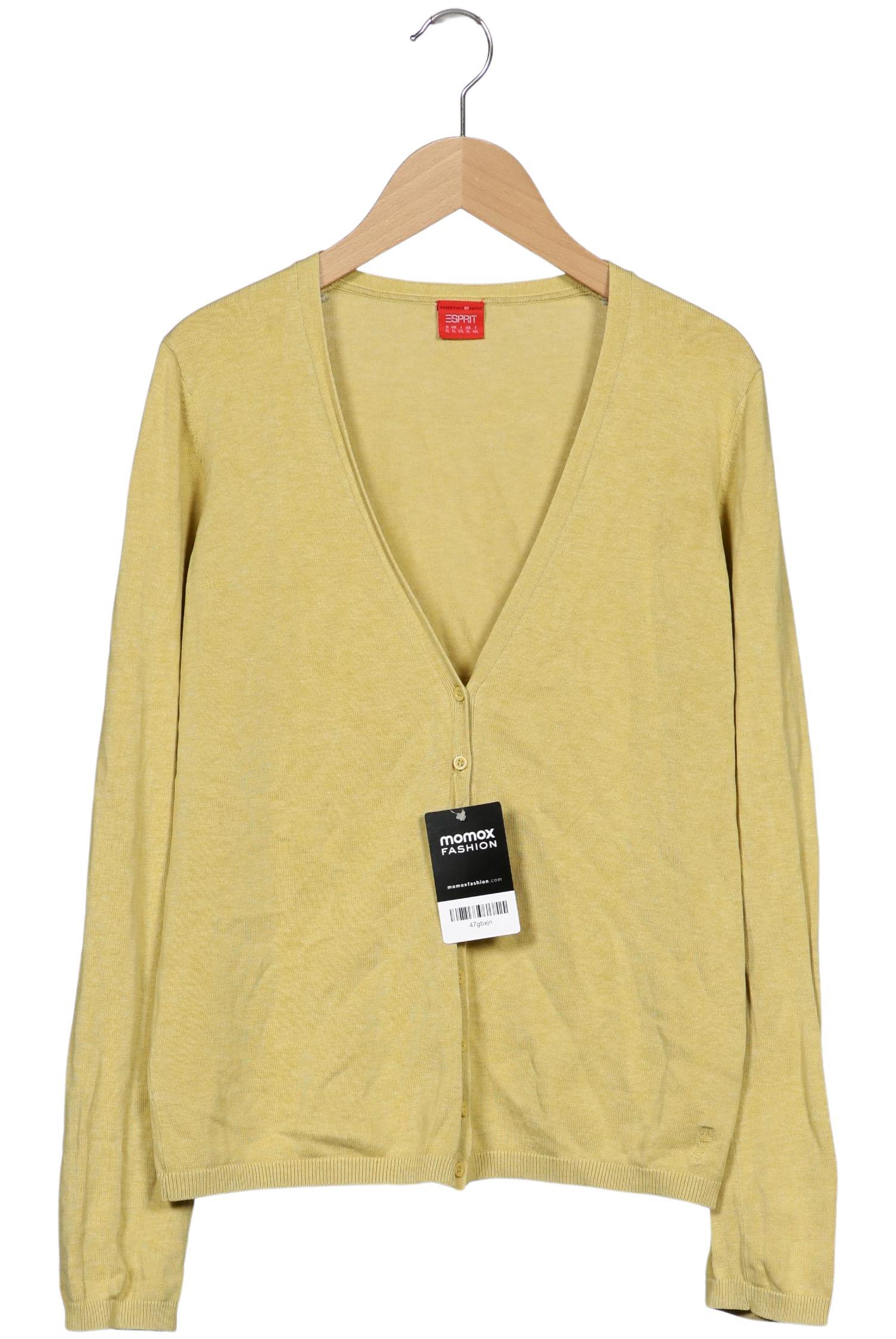 

Esprit Damen Strickjacke, gelb, Gr. 44