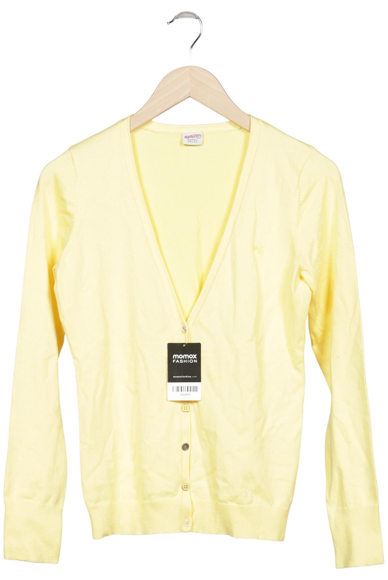 

Esprit Damen Strickjacke, gelb, Gr. 38
