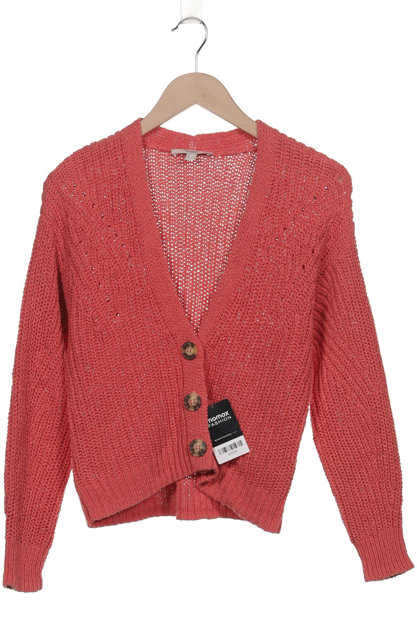 

Esprit Damen Strickjacke, orange, Gr. 36