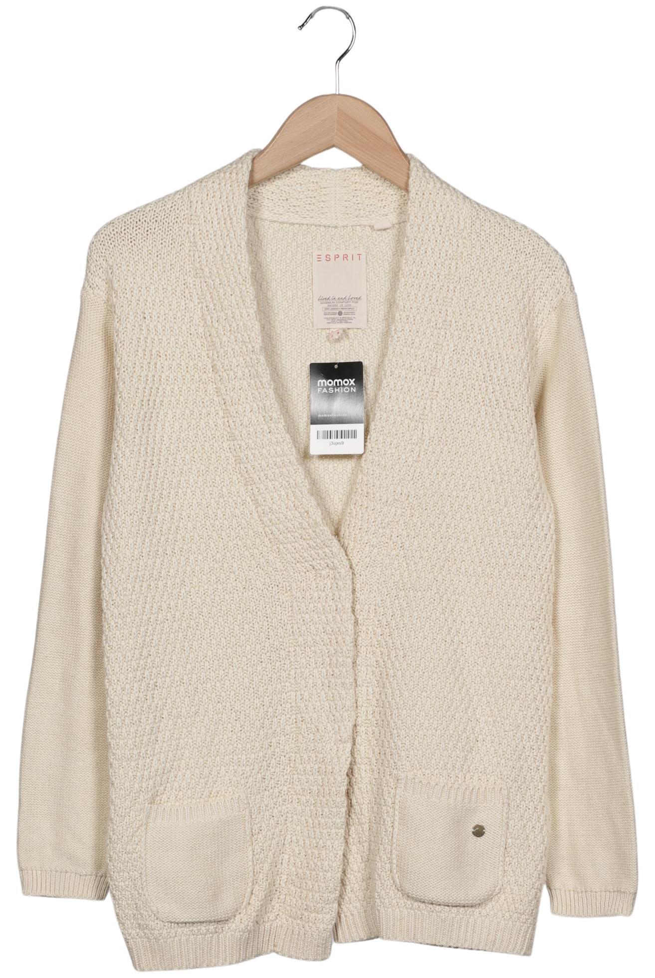 

Esprit Damen Strickjacke, cremeweiß, Gr. 36
