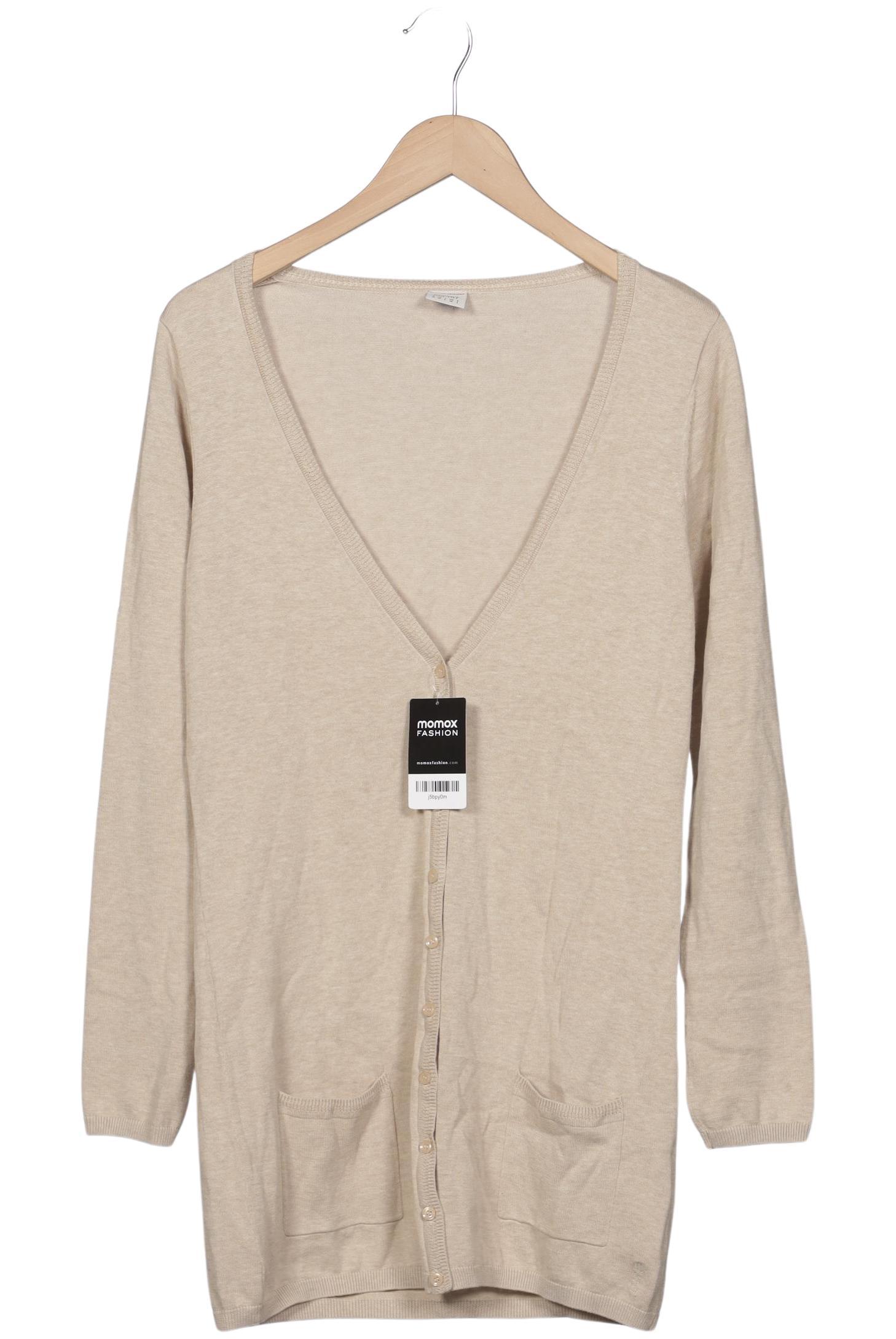 

Esprit Damen Strickjacke, beige, Gr. 38
