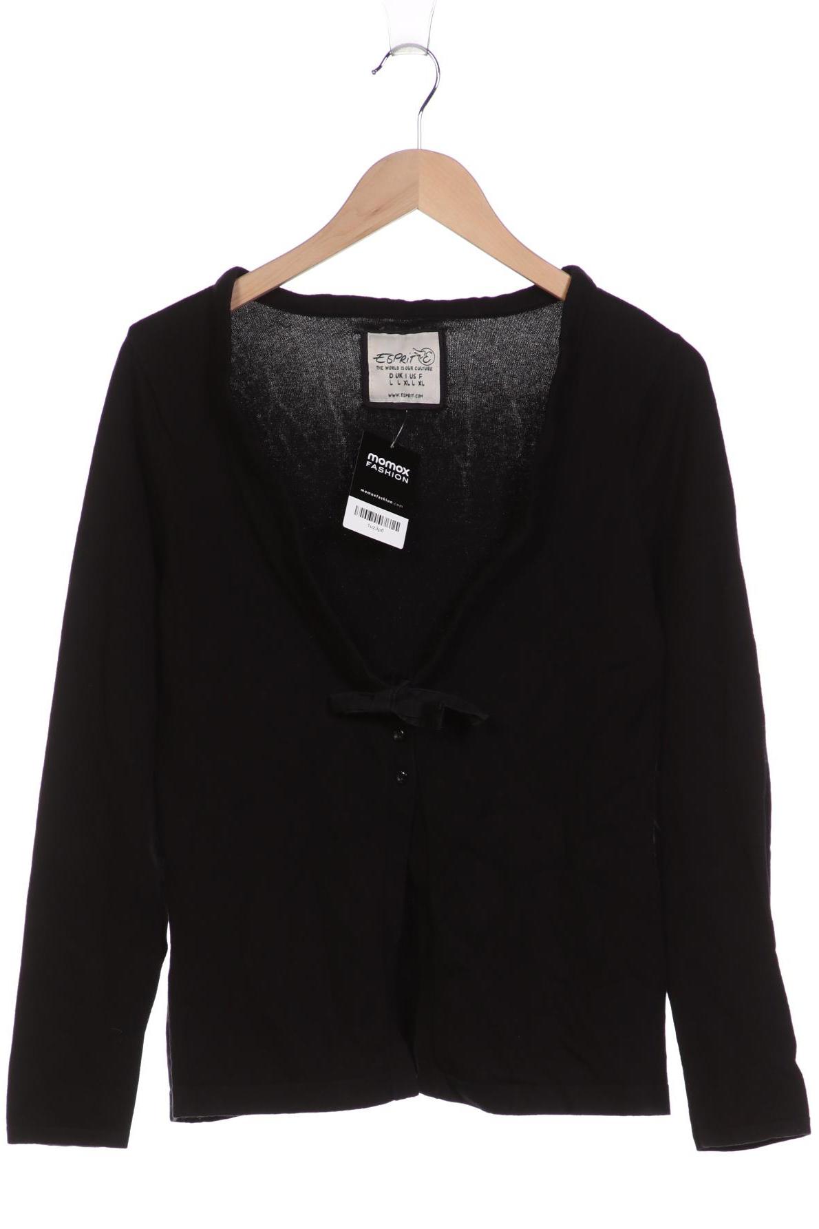 

Esprit Damen Strickjacke, schwarz, Gr. 42