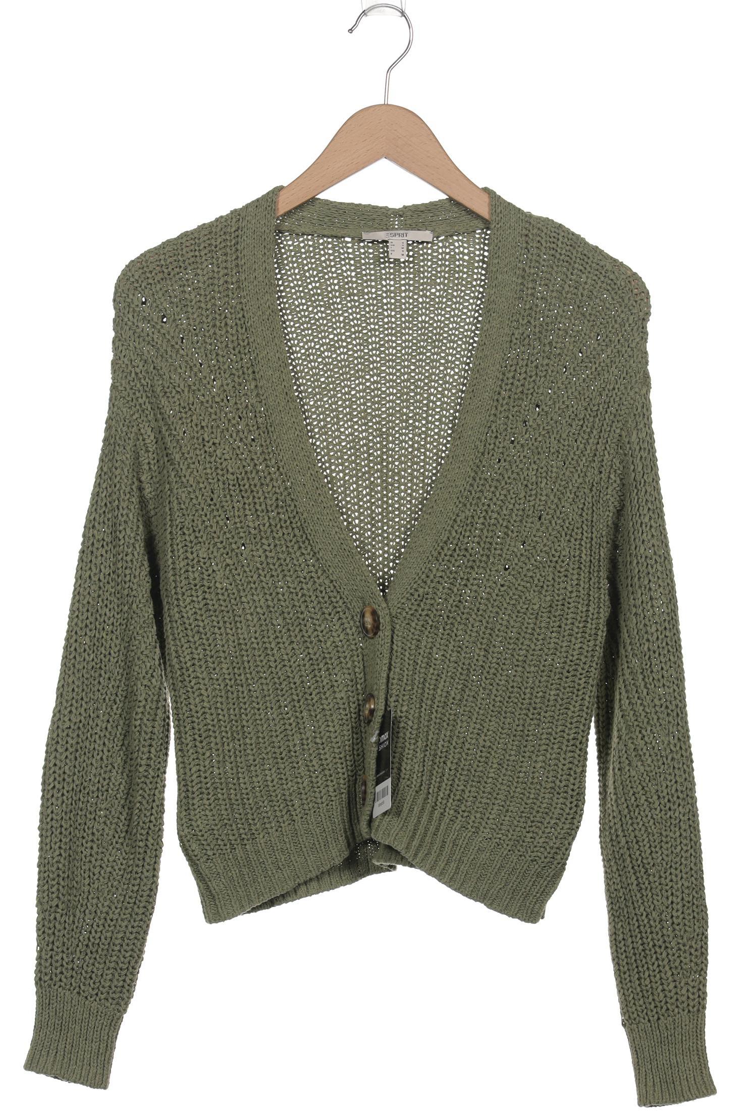 

Esprit Damen Strickjacke, grün, Gr. 36