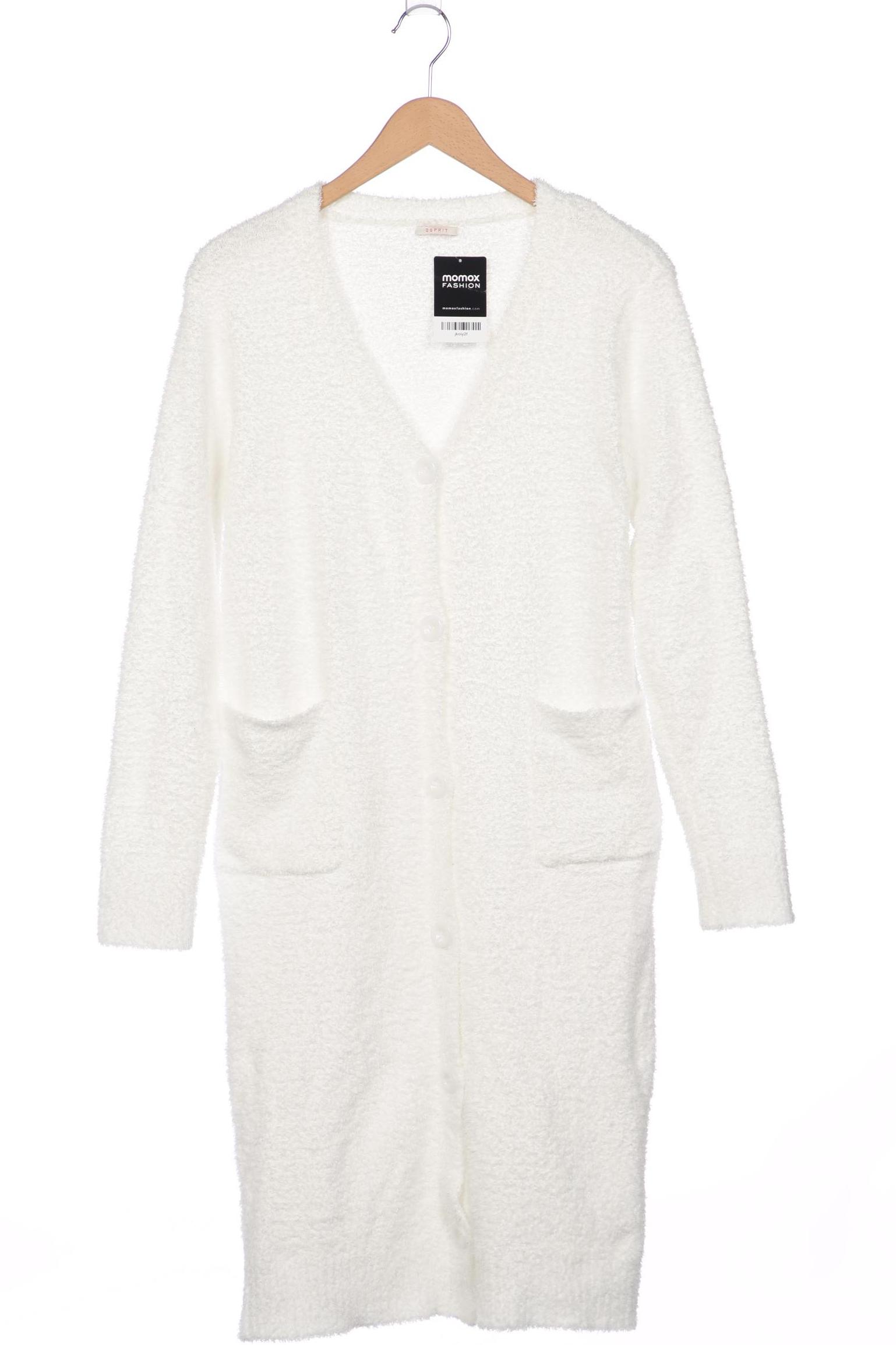 

Esprit Damen Strickjacke, weiß, Gr. 38