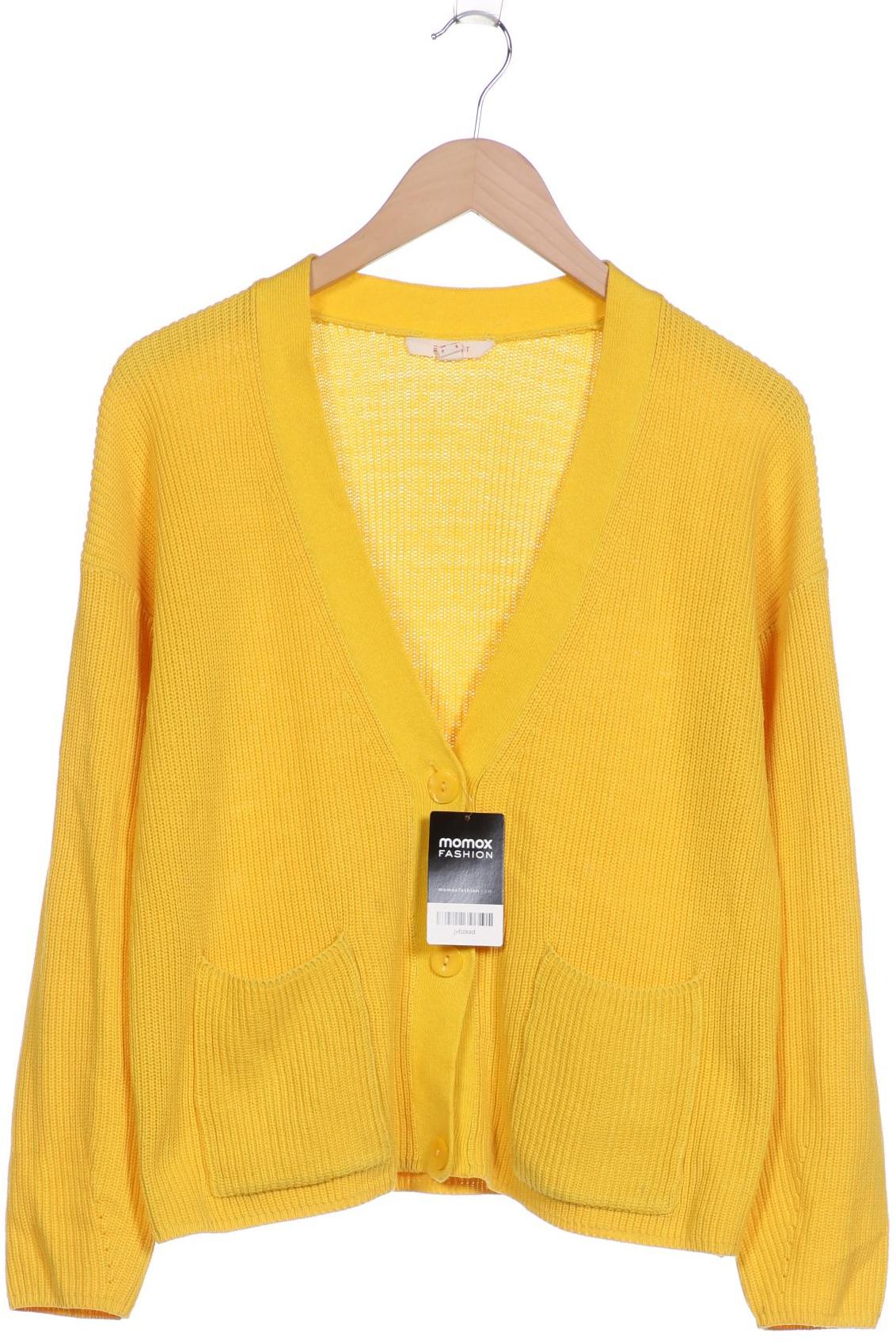 

Esprit Damen Strickjacke, gelb, Gr. 34