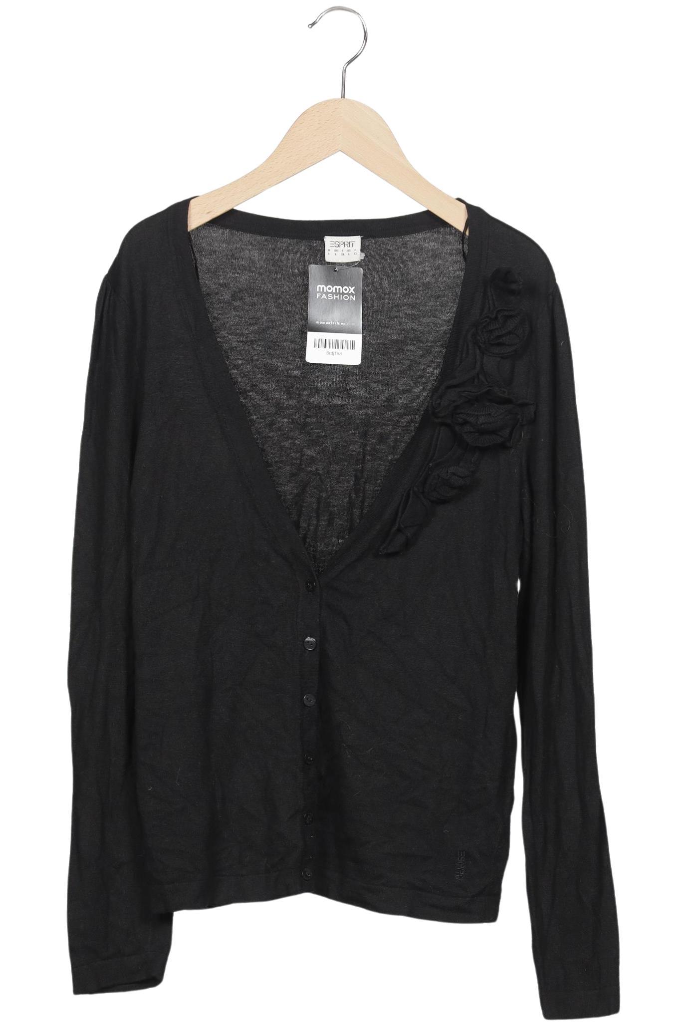 

Esprit Damen Strickjacke, schwarz, Gr. 42