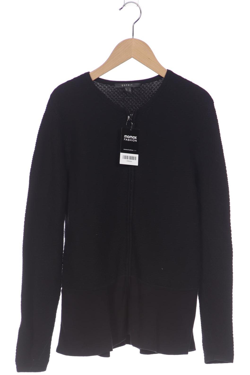 

Esprit Damen Strickjacke, schwarz, Gr. 42