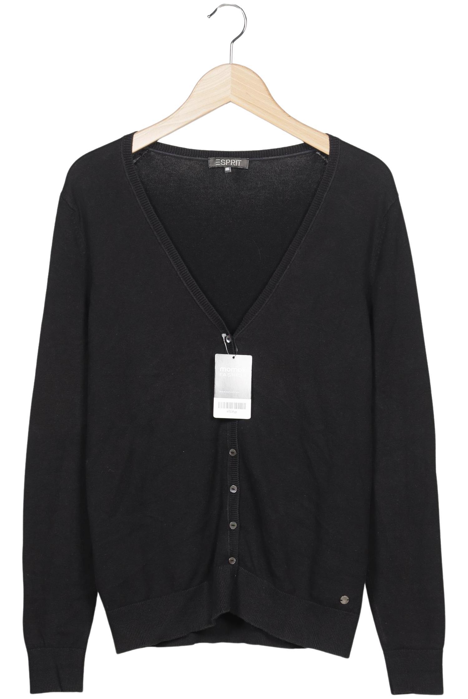 

Esprit Damen Strickjacke, schwarz, Gr. 46