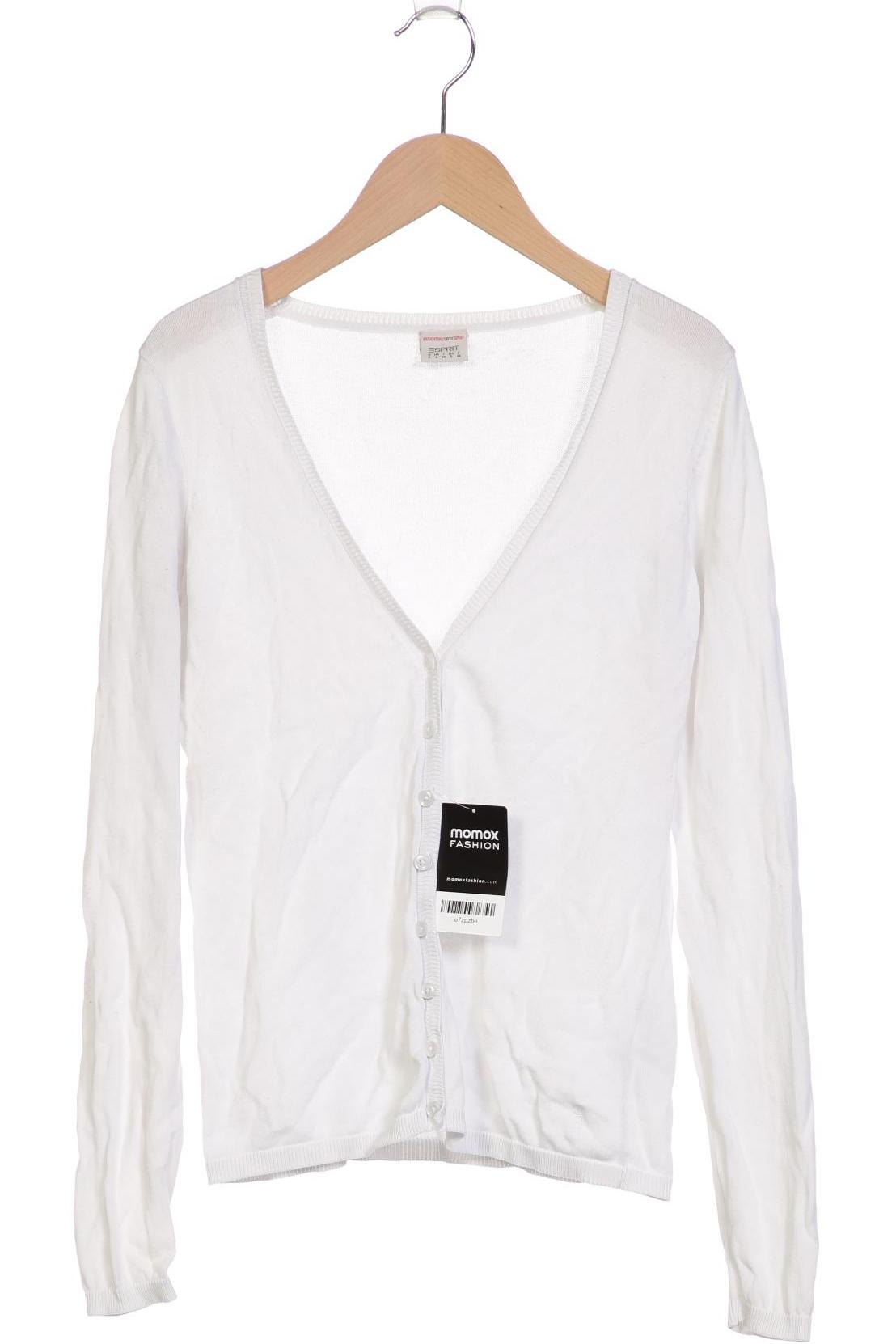 

Esprit Damen Strickjacke, weiß, Gr. 36