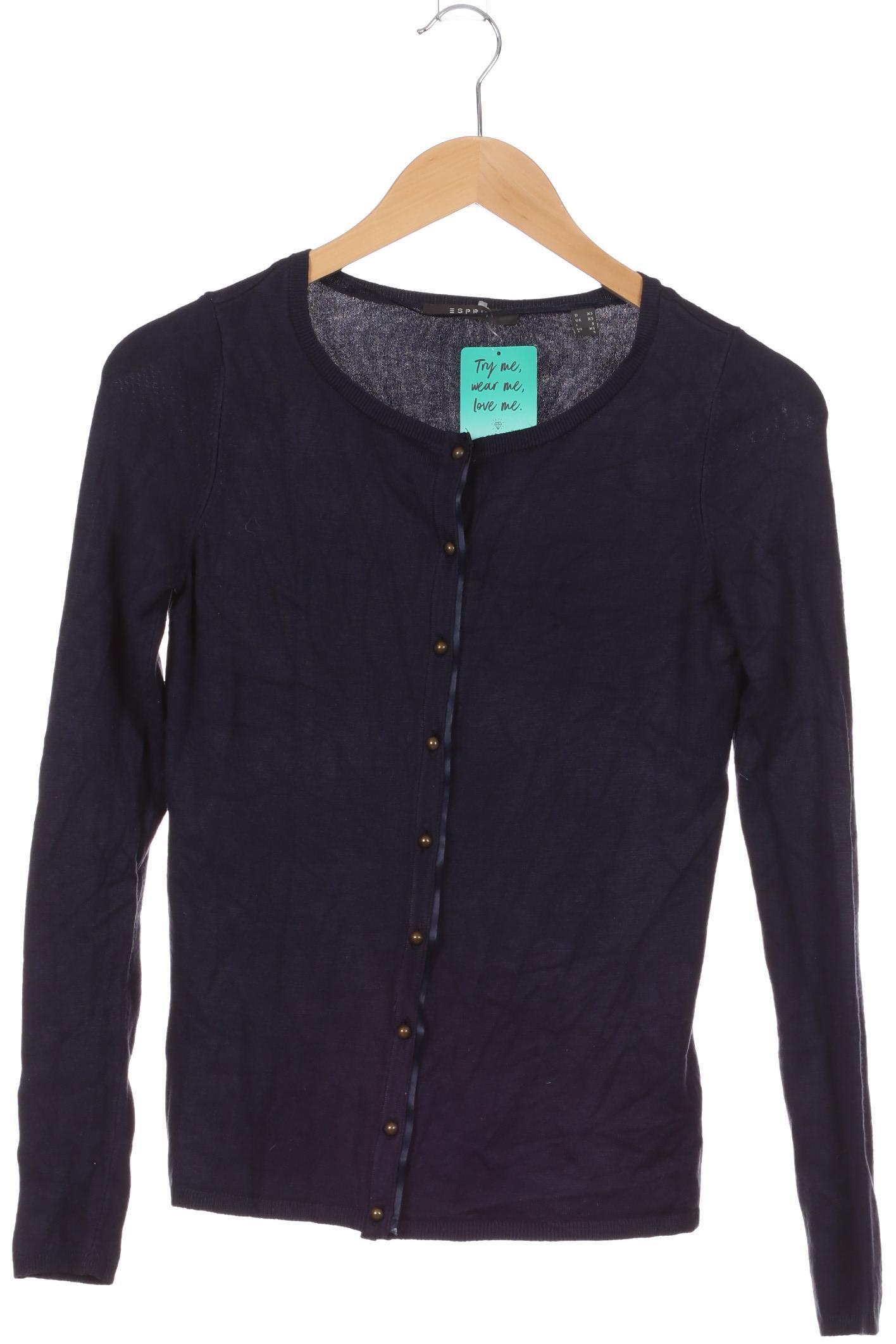 

Esprit Damen Strickjacke, blau, Gr. 34