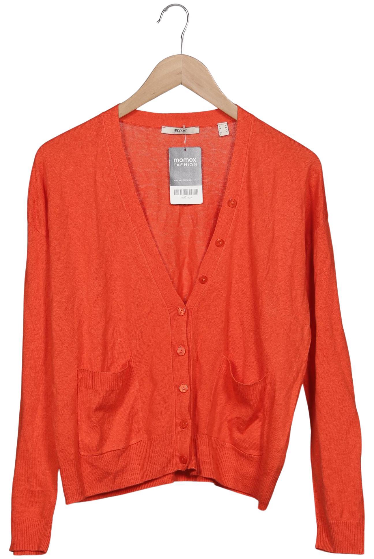 

Esprit Damen Strickjacke, orange, Gr. 38
