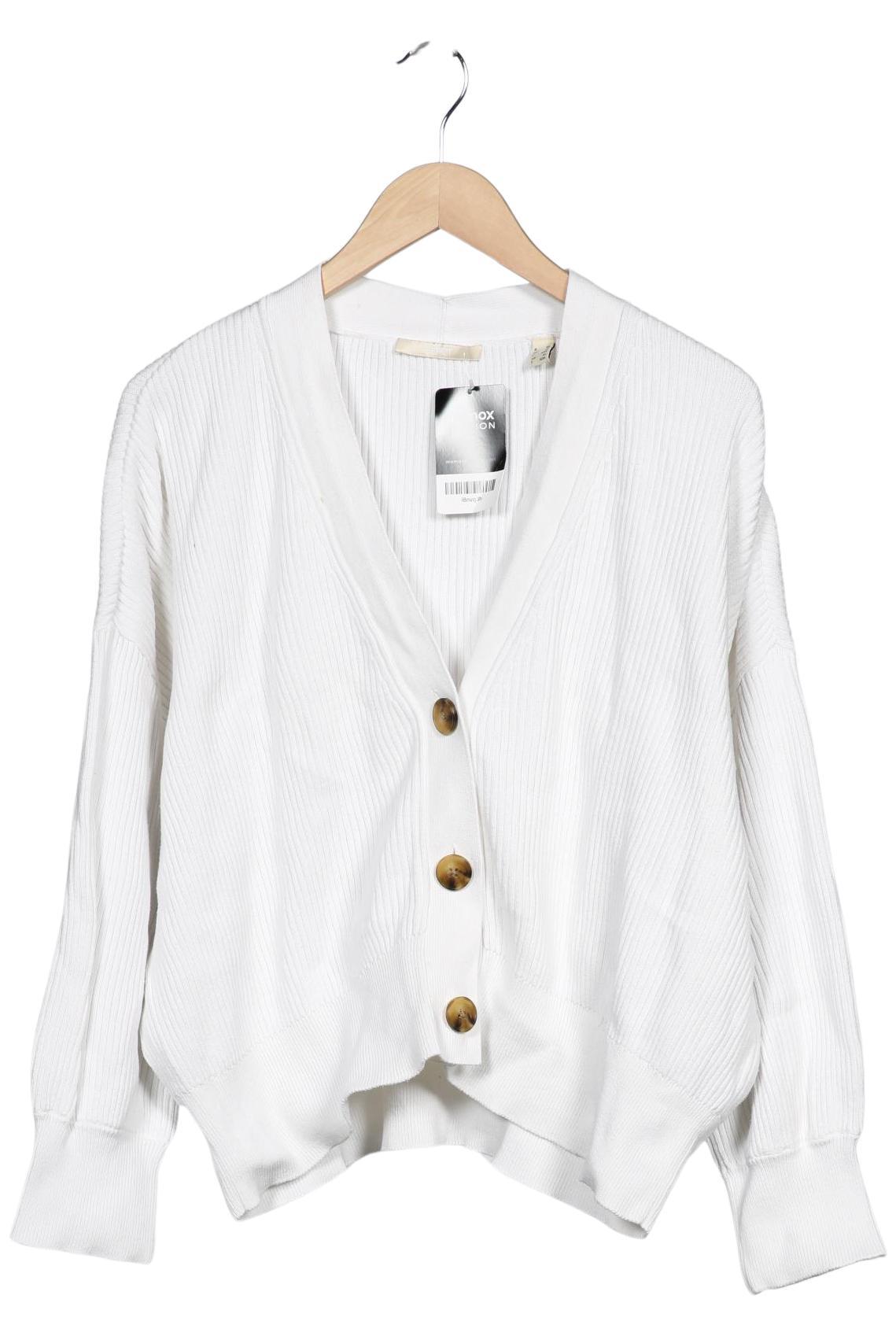 

Esprit Damen Strickjacke, weiß, Gr. 44