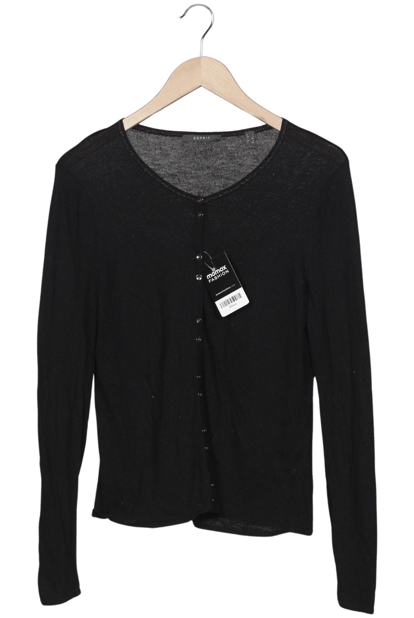 

Esprit Damen Strickjacke, schwarz, Gr. 42