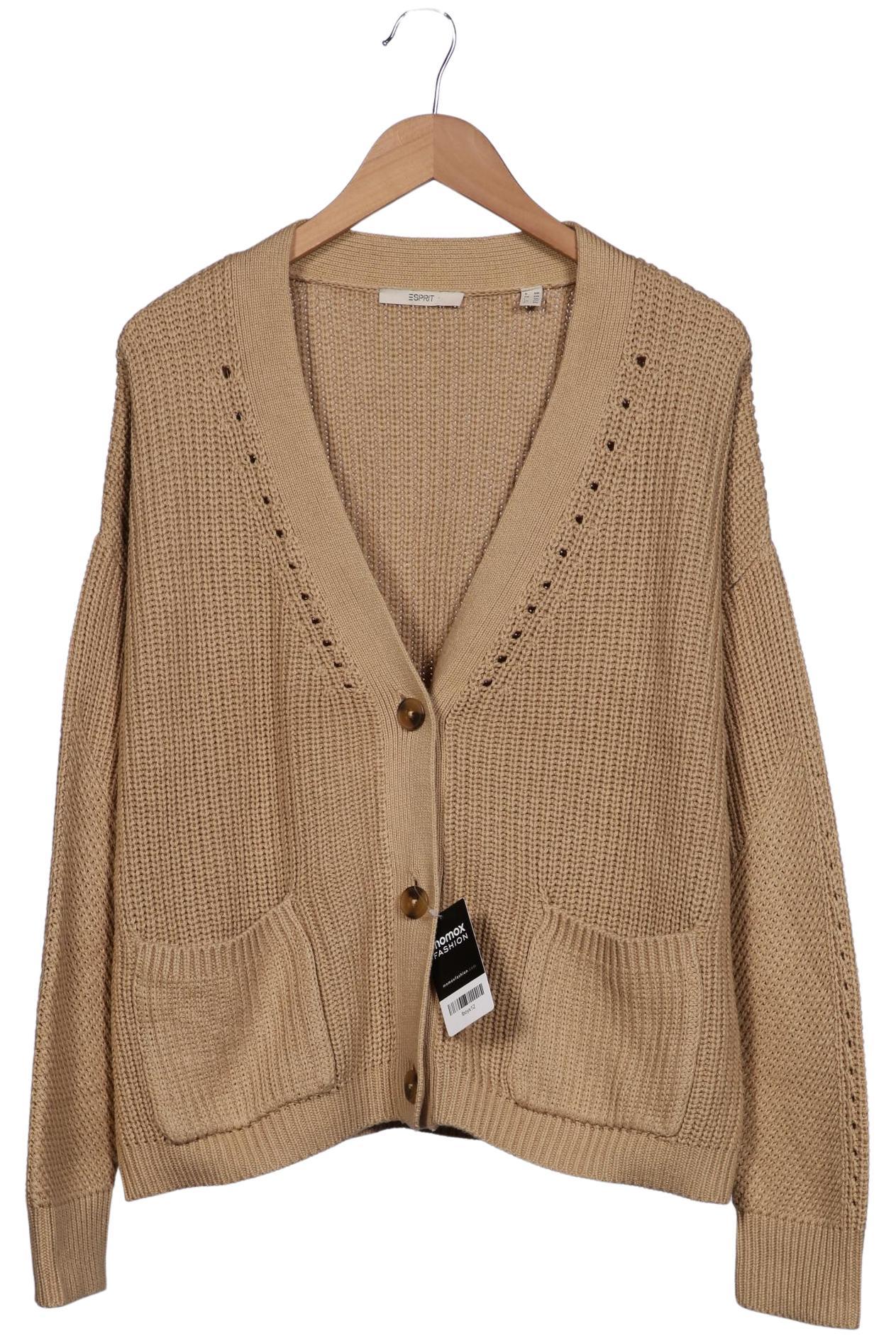 

Esprit Damen Strickjacke, beige, Gr. 46
