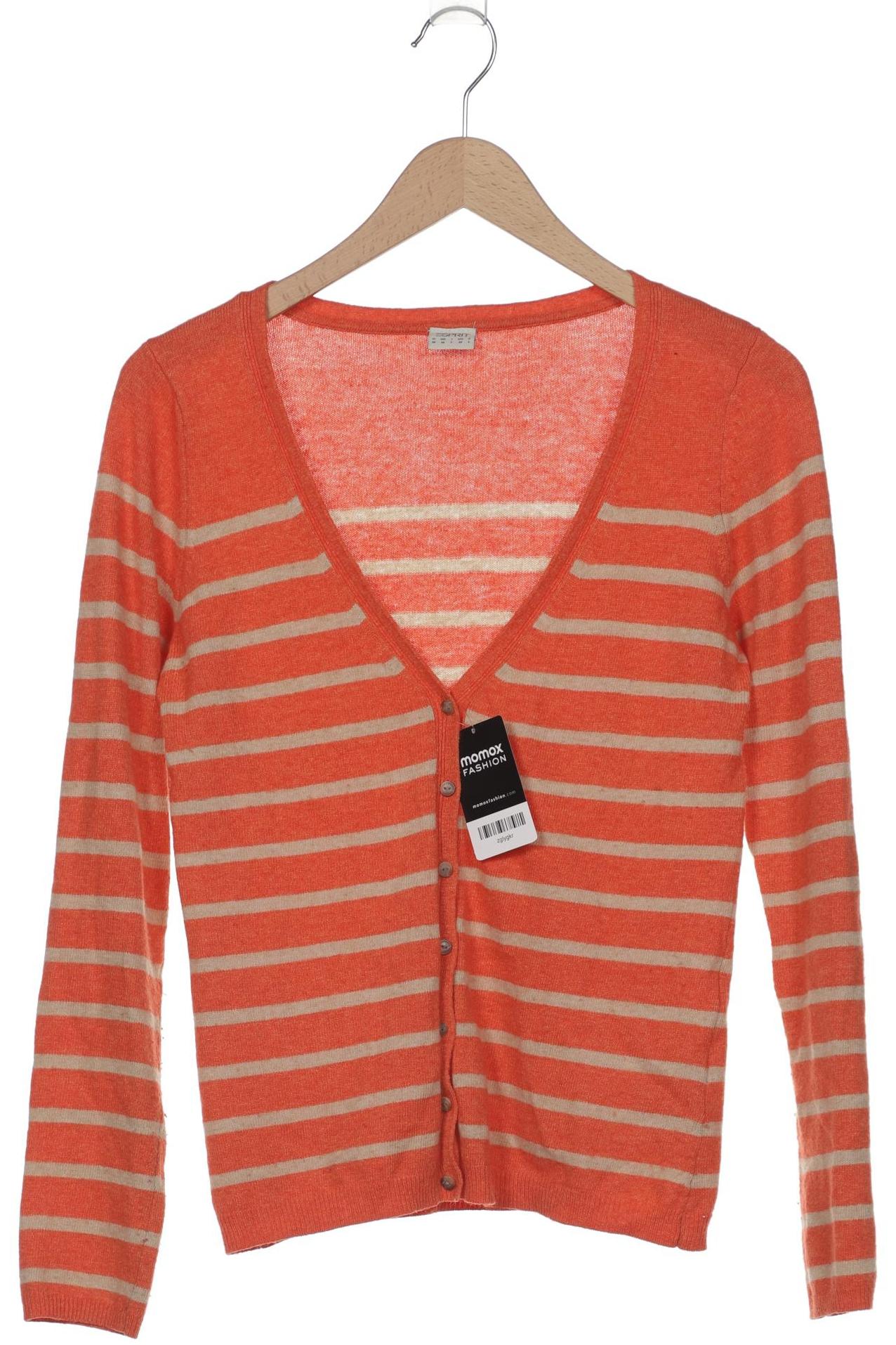 

Esprit Damen Strickjacke, orange, Gr. 38