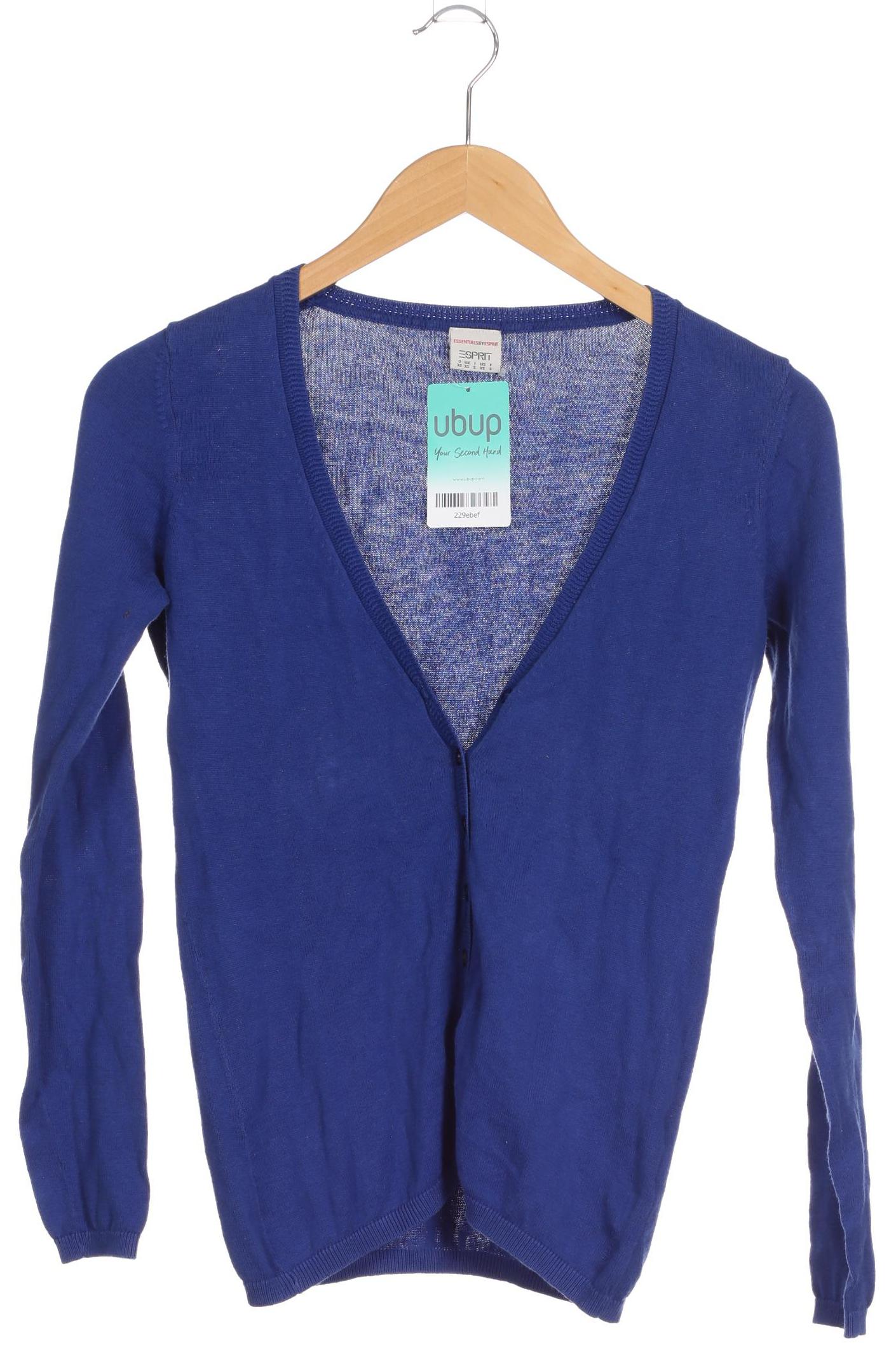 

Esprit Damen Strickjacke, blau, Gr. 34