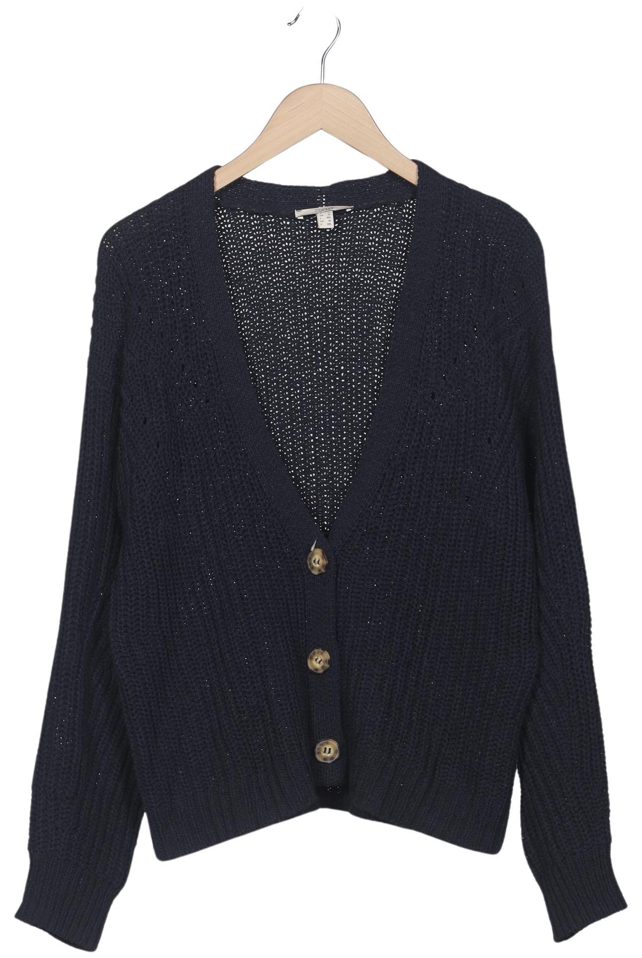

Esprit Damen Strickjacke, marineblau, Gr. 44