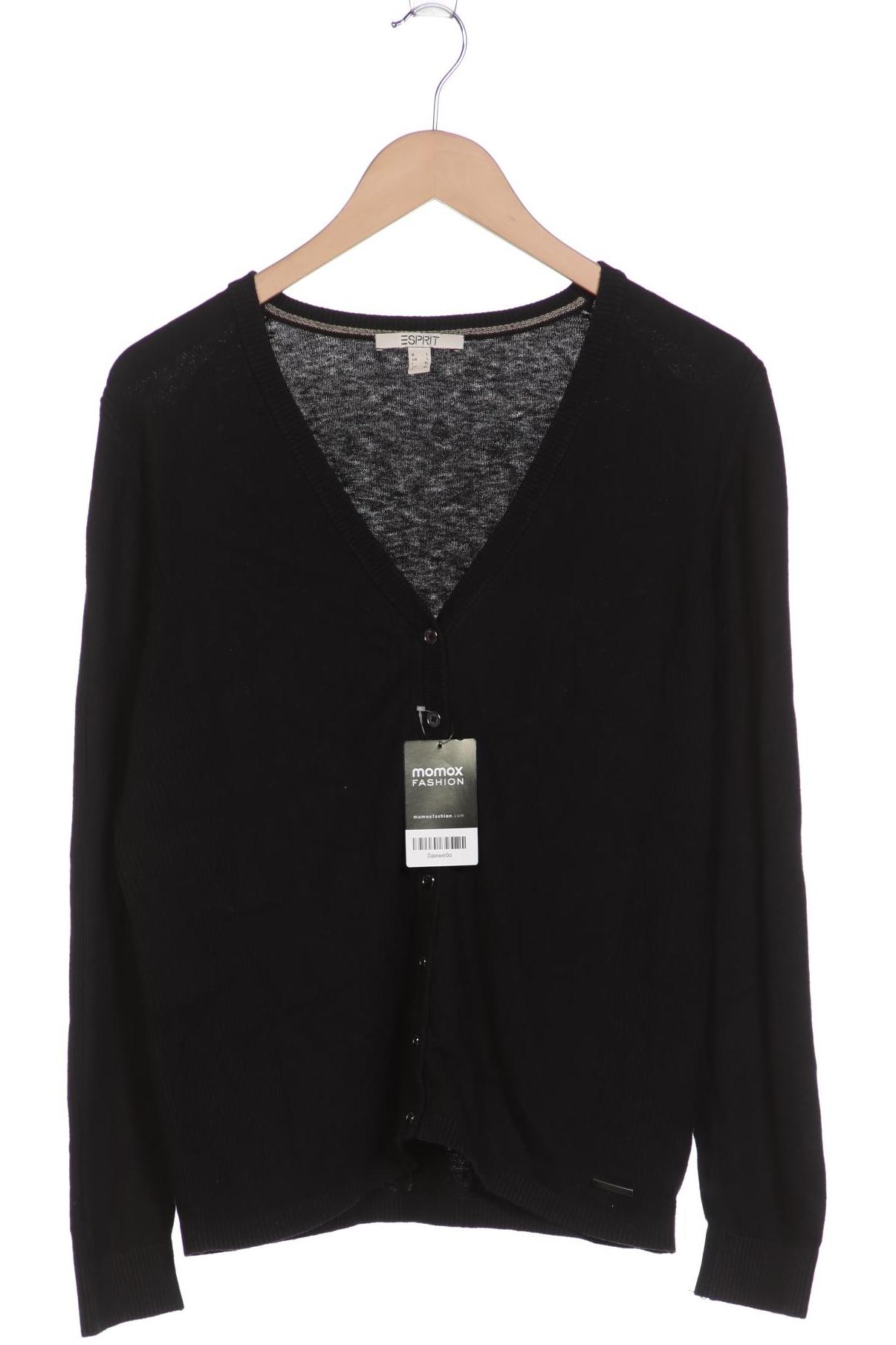 

Esprit Damen Strickjacke, schwarz, Gr. 42