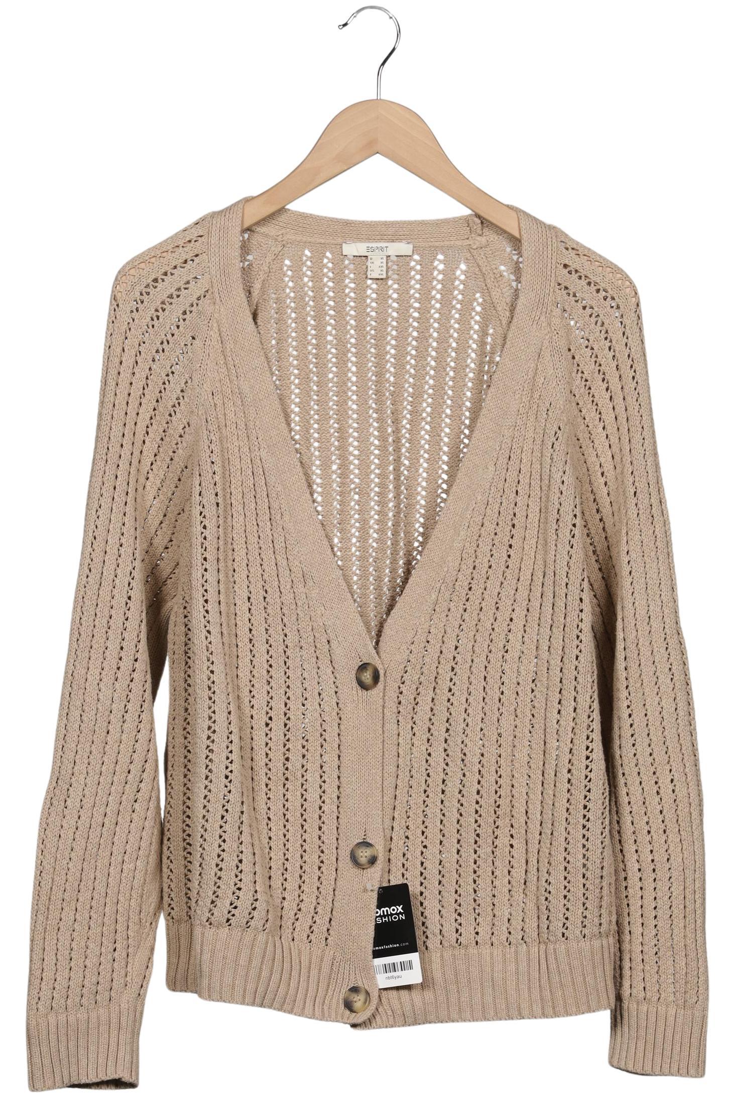 

Esprit Damen Strickjacke, beige, Gr. 44