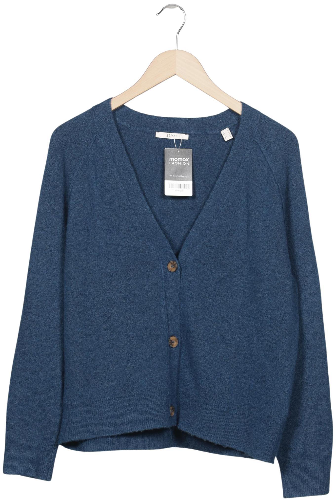 

Esprit Damen Strickjacke, blau, Gr. 38