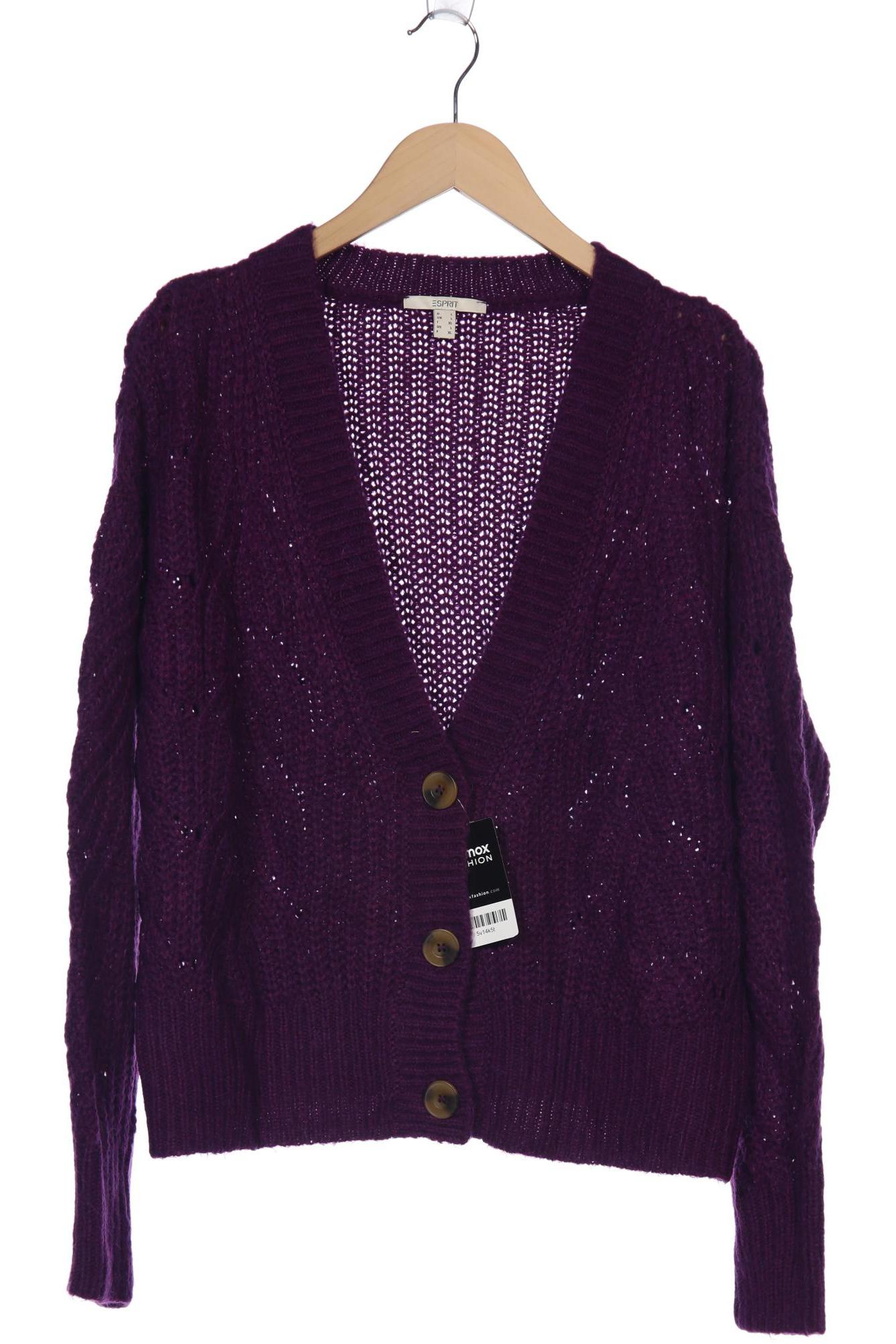 

Esprit Damen Strickjacke, flieder, Gr. 42