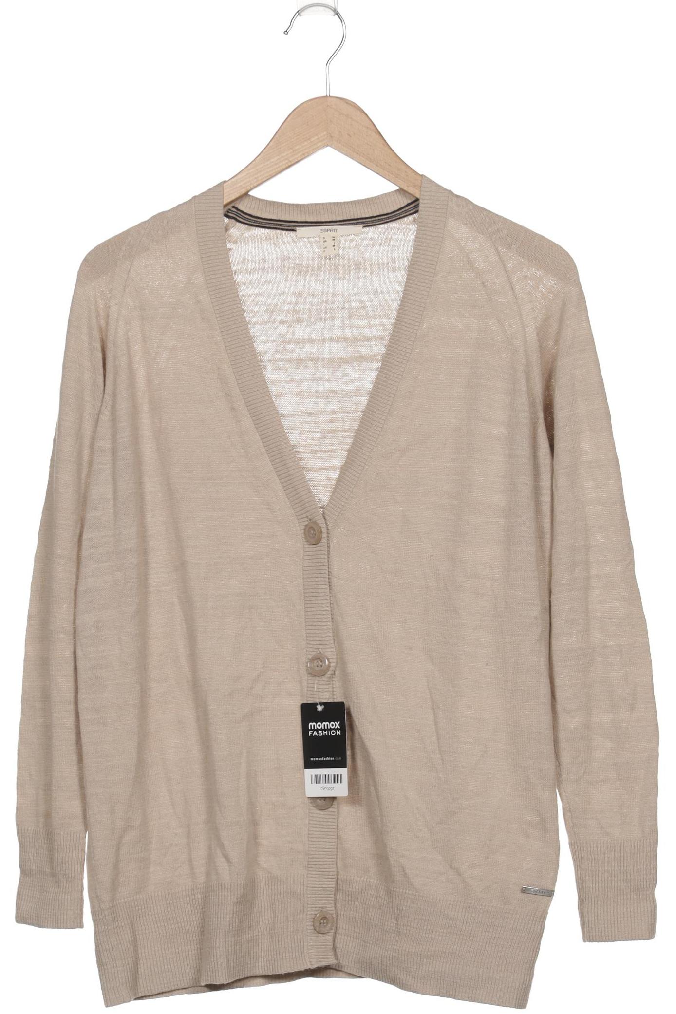

Esprit Damen Strickjacke, beige, Gr. 38