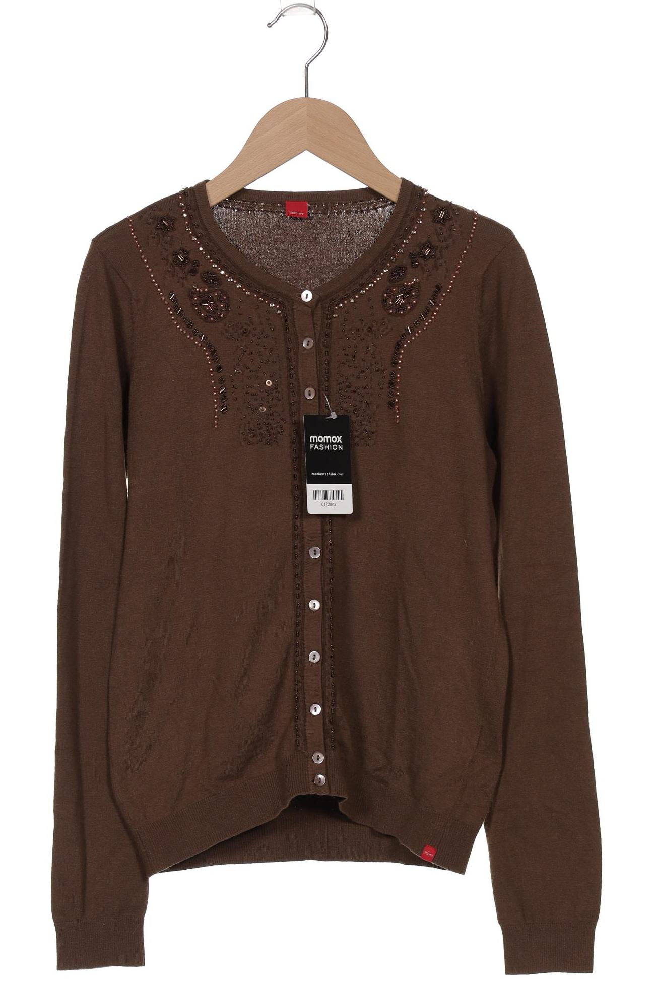 

Esprit Damen Strickjacke, braun, Gr. 38