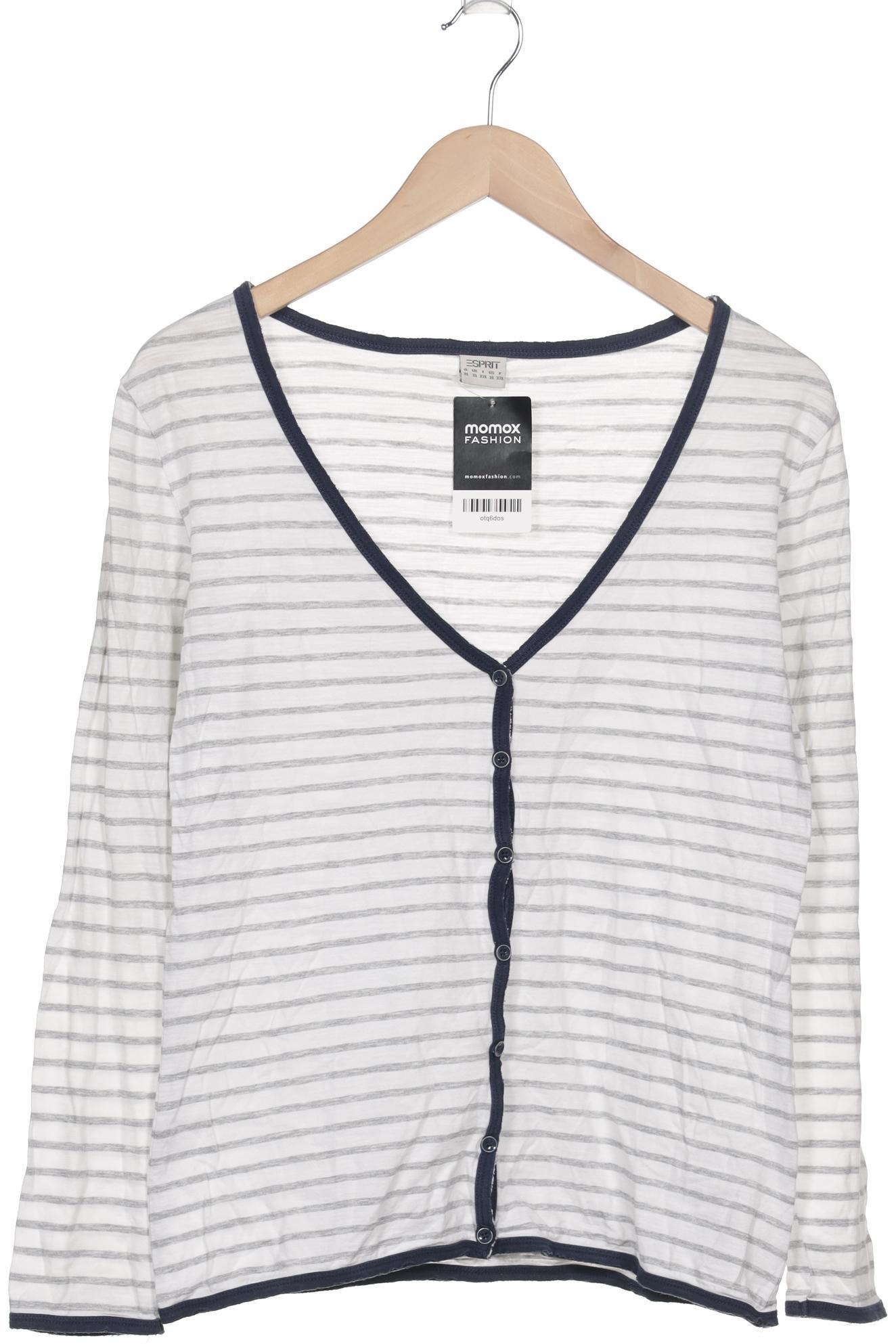 

Esprit Damen Strickjacke, weiß, Gr. 44