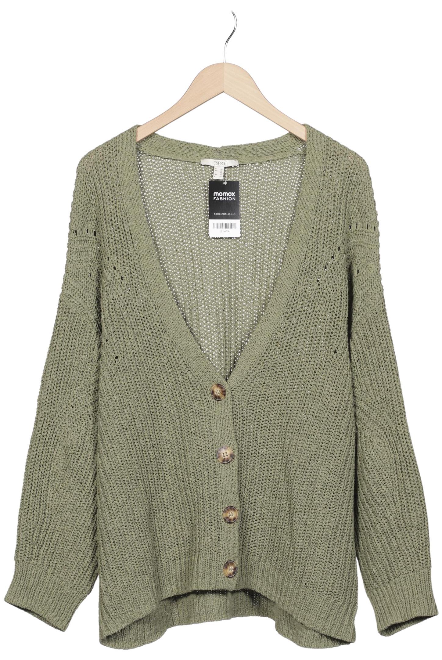 

Esprit Damen Strickjacke, grün, Gr. 48