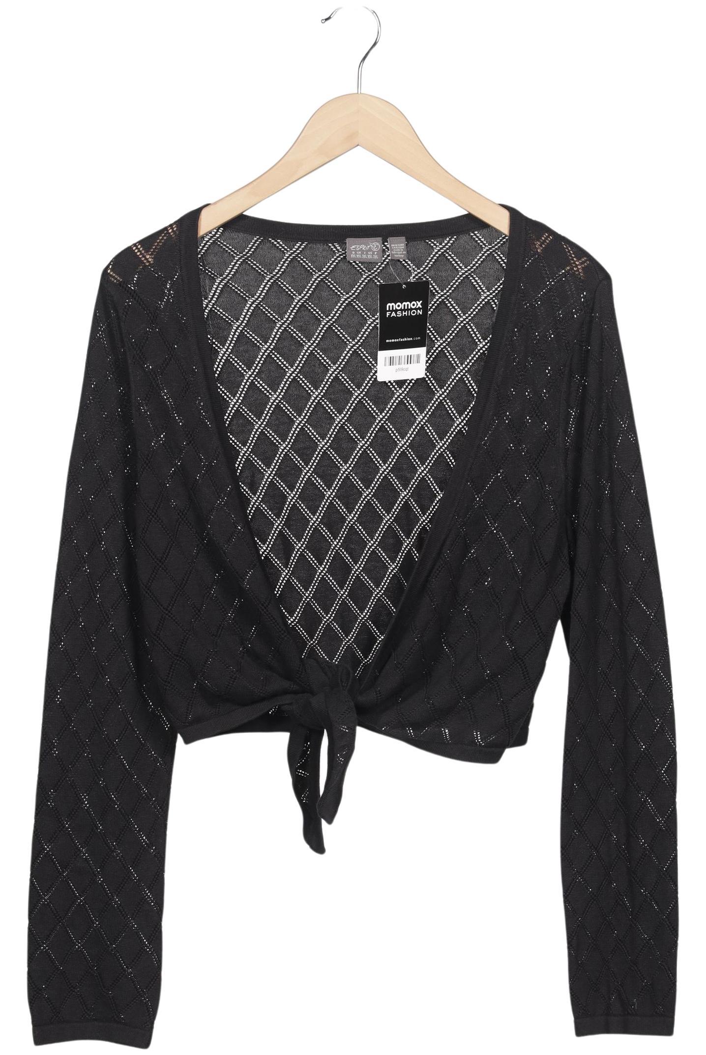 

Esprit Damen Strickjacke, schwarz, Gr. 46