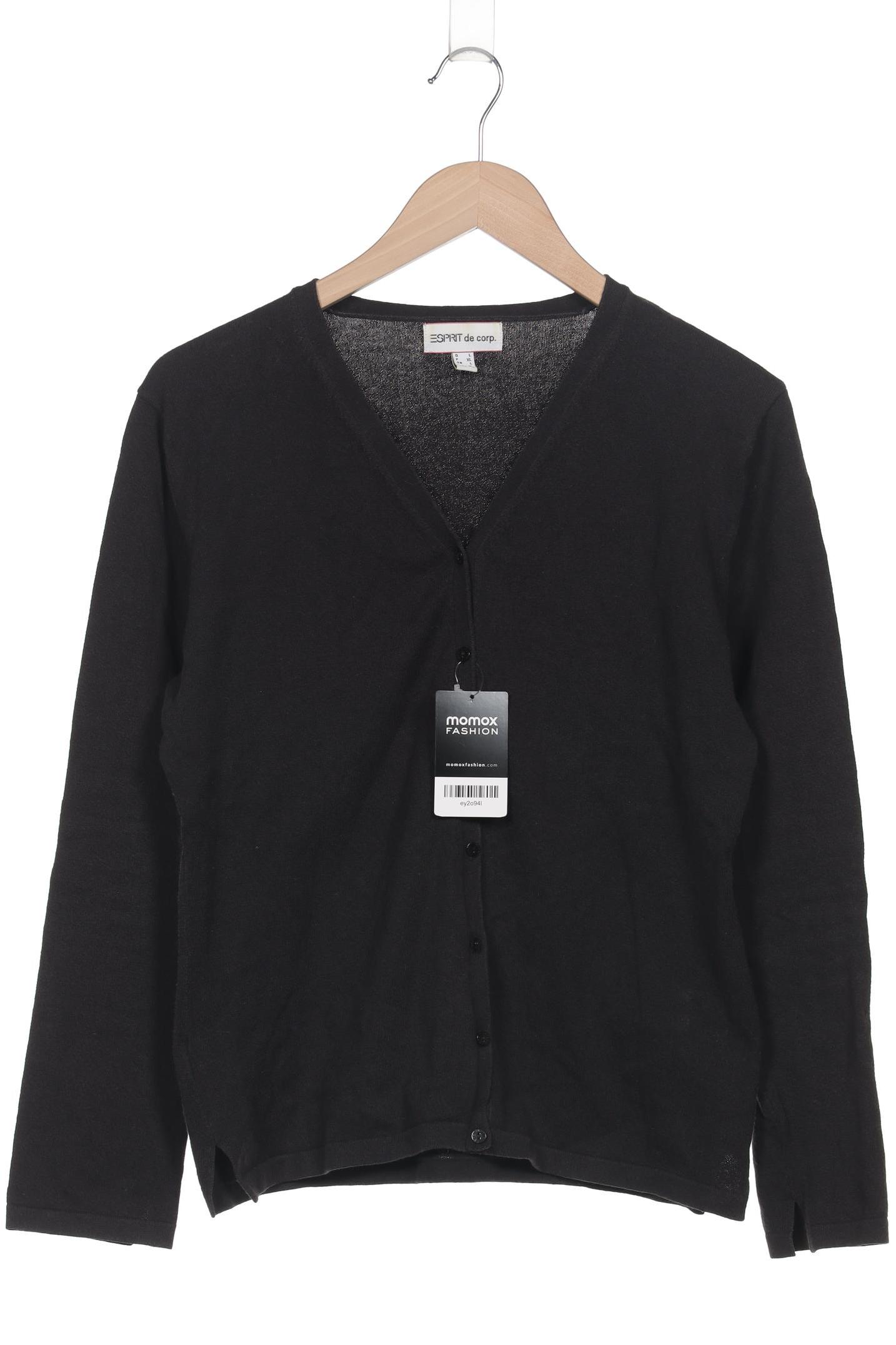 

Esprit Damen Strickjacke, schwarz, Gr. 42