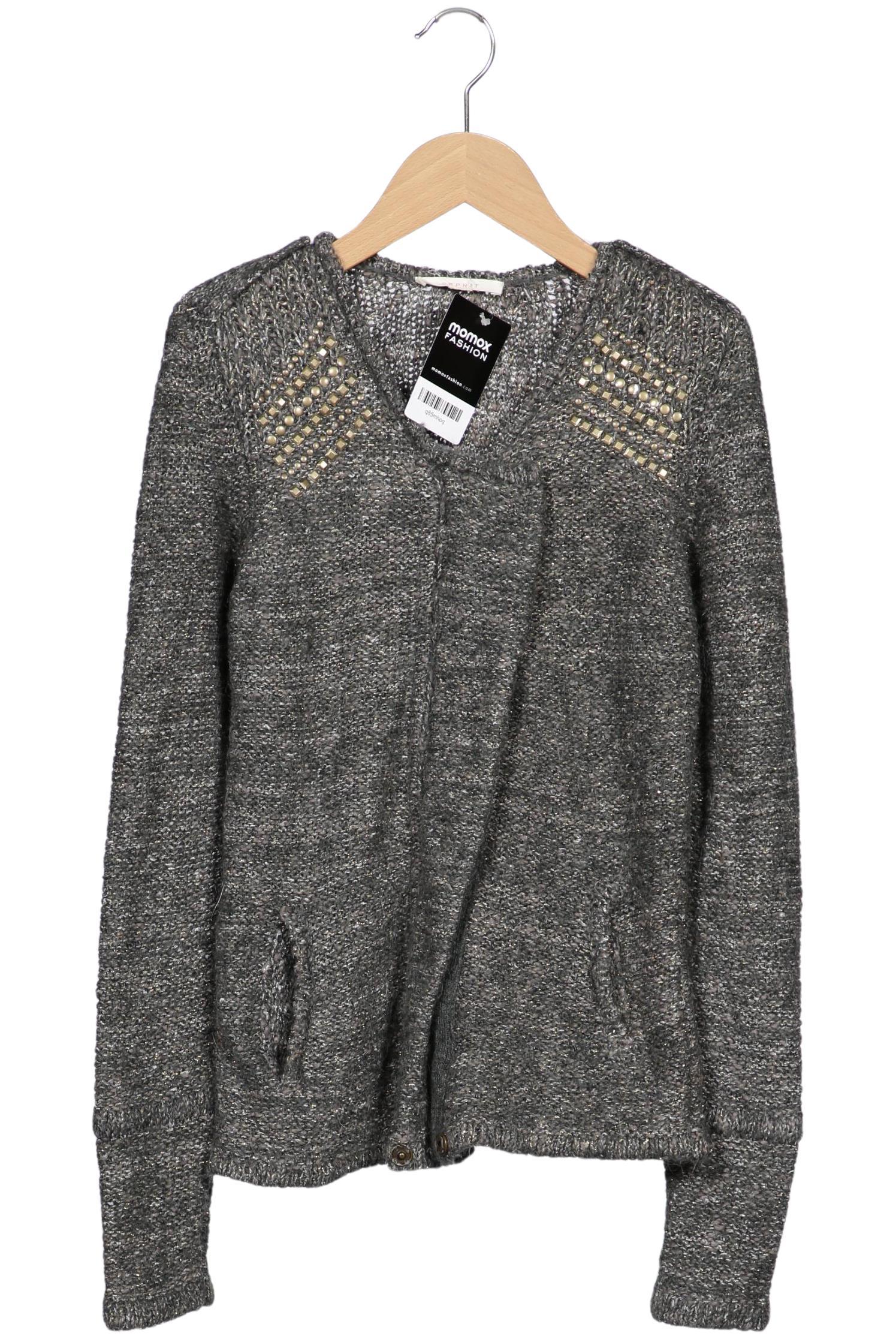 

Esprit Damen Strickjacke, grau, Gr. 34