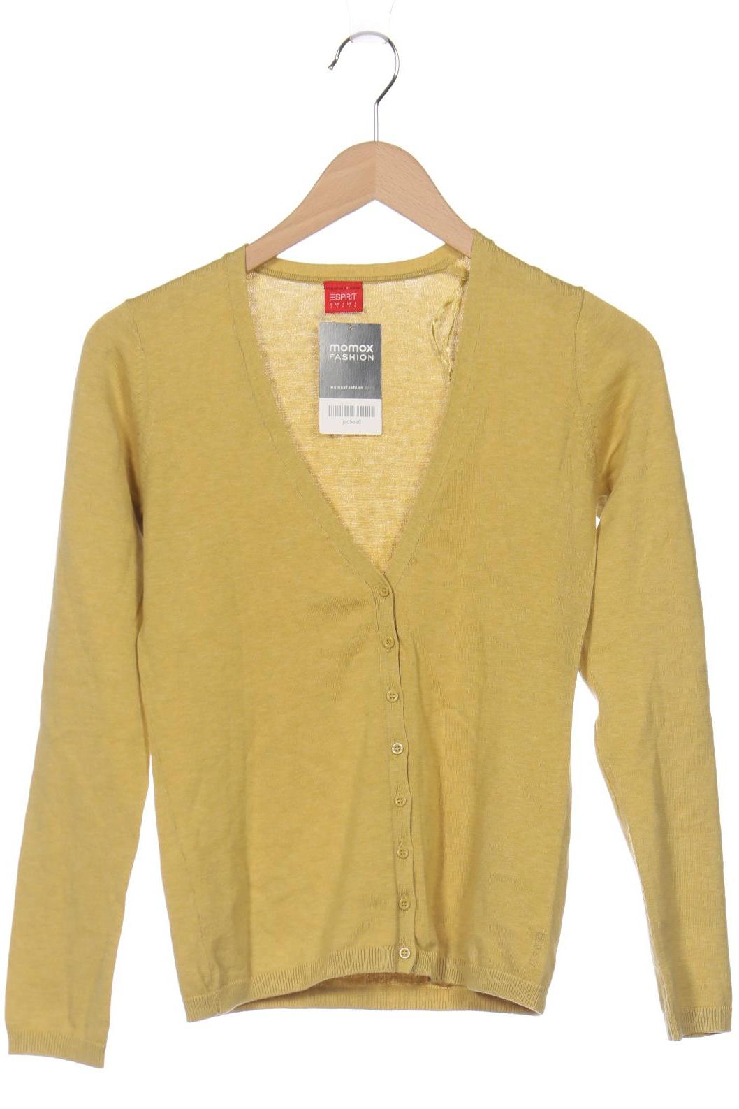 

Esprit Damen Strickjacke, gelb, Gr. 36