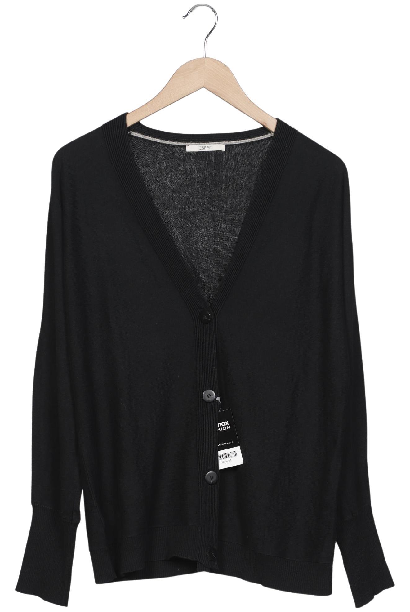 

Esprit Damen Strickjacke, schwarz, Gr. 44