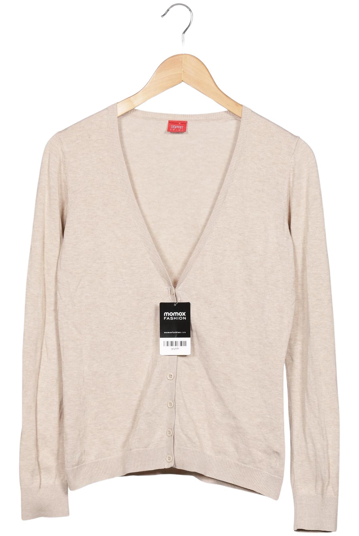 

Esprit Damen Strickjacke, beige, Gr. 38
