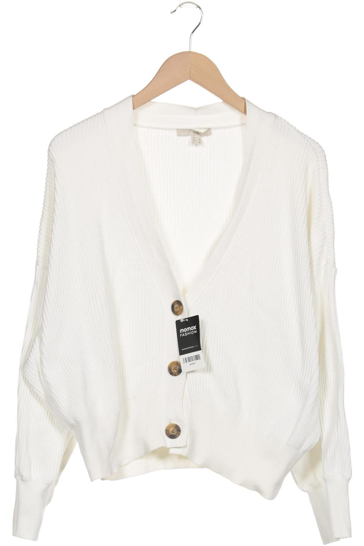 

Esprit Damen Strickjacke, weiß, Gr. 42