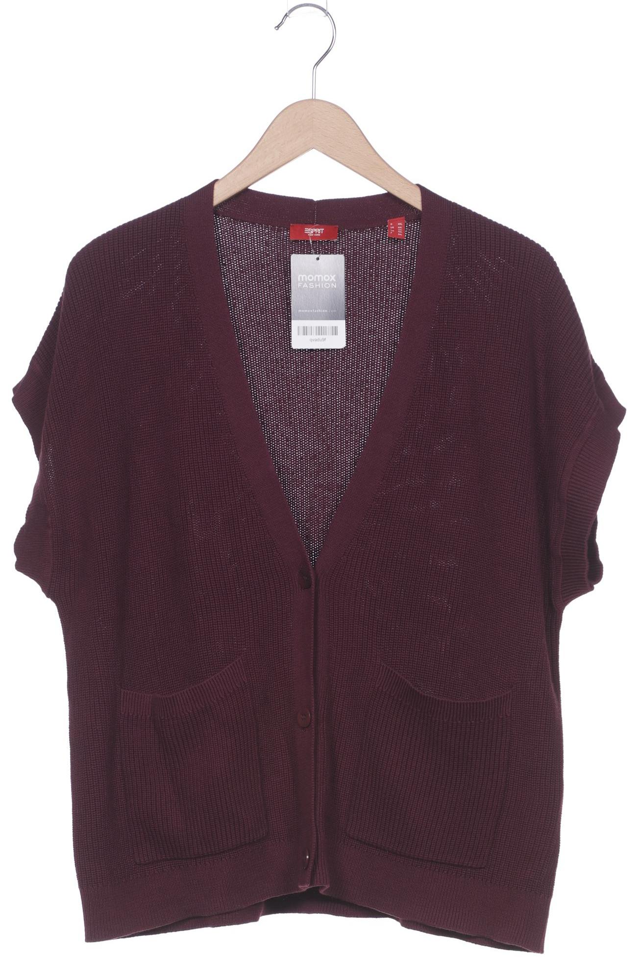 

Esprit Damen Strickjacke, bordeaux, Gr. 46