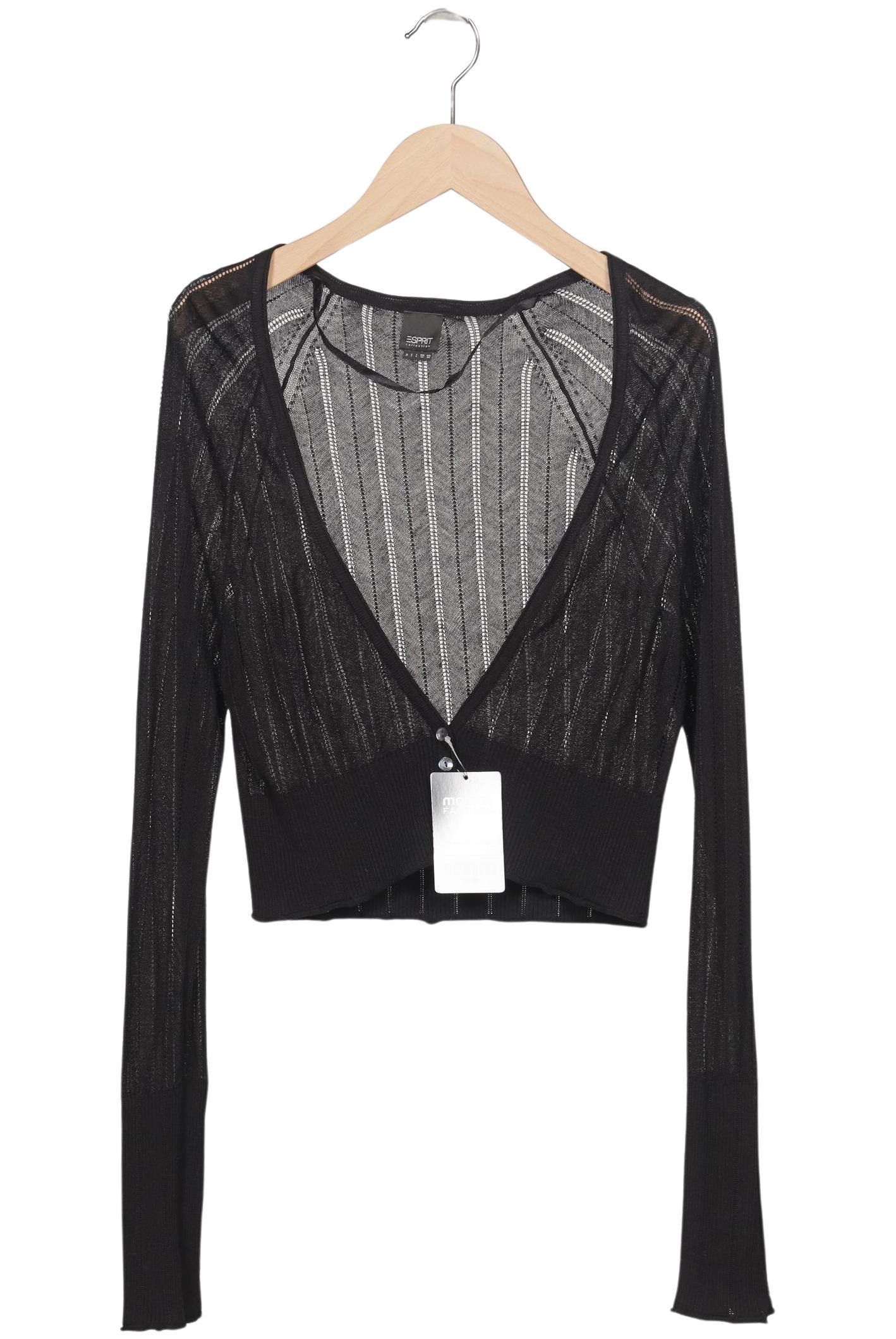 

Esprit Damen Strickjacke, schwarz, Gr. 38