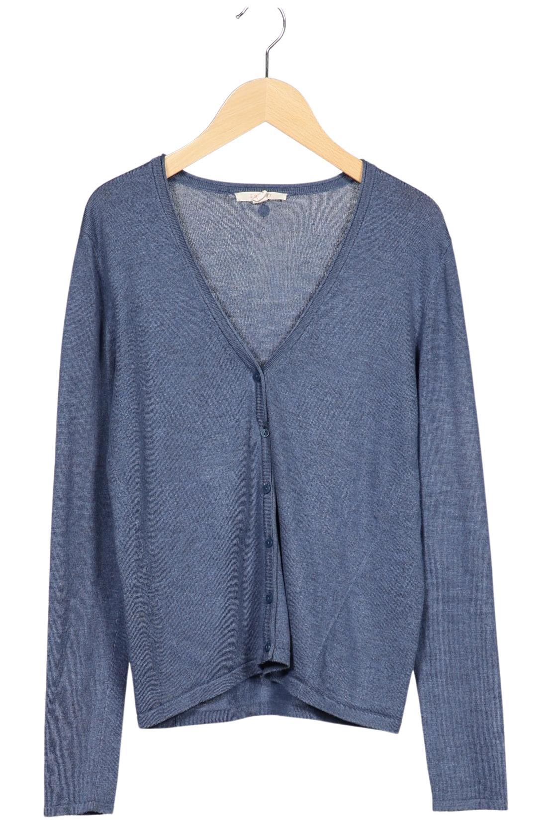 

Esprit Damen Strickjacke, blau, Gr. 36