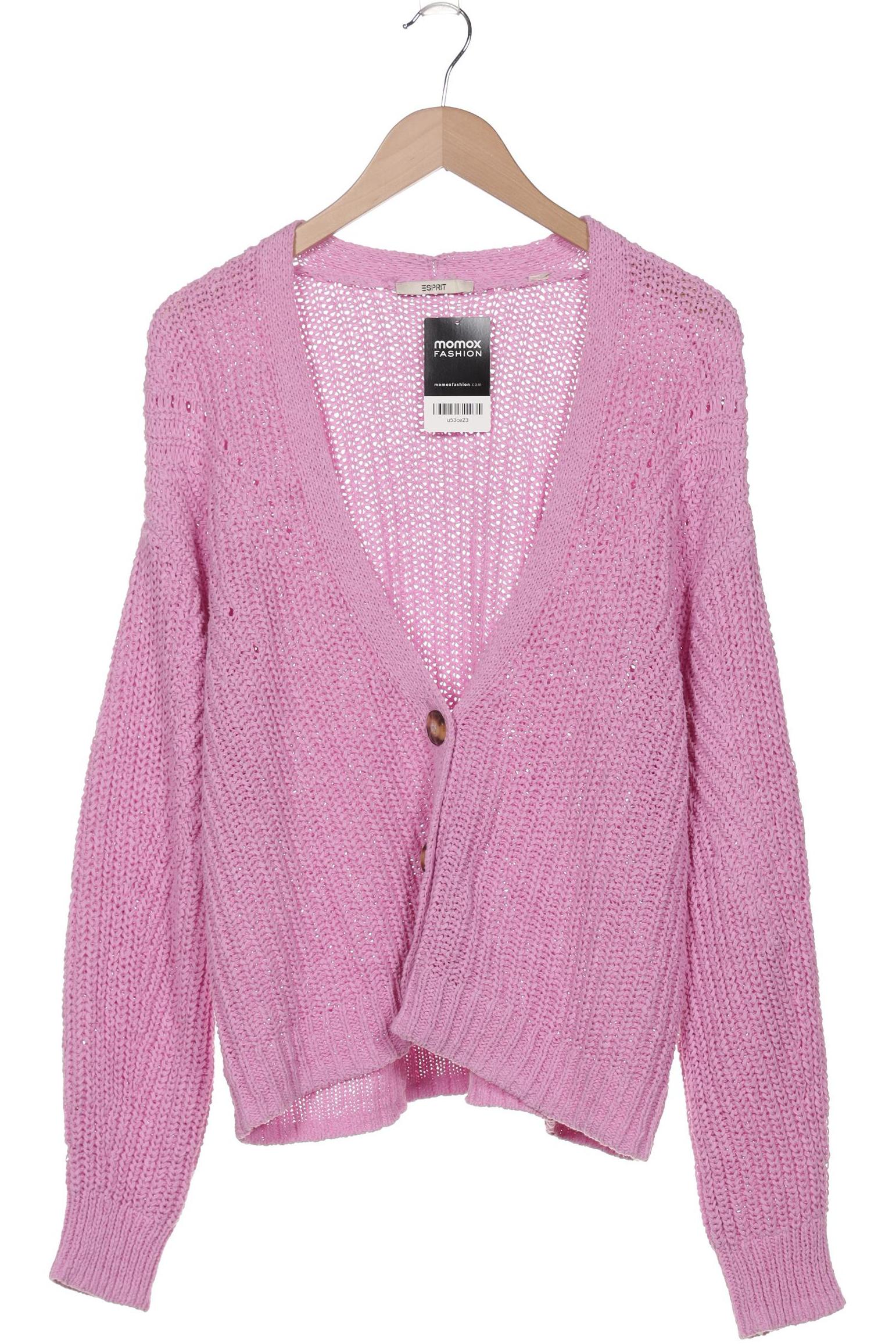 

Esprit Damen Strickjacke, pink, Gr. 42