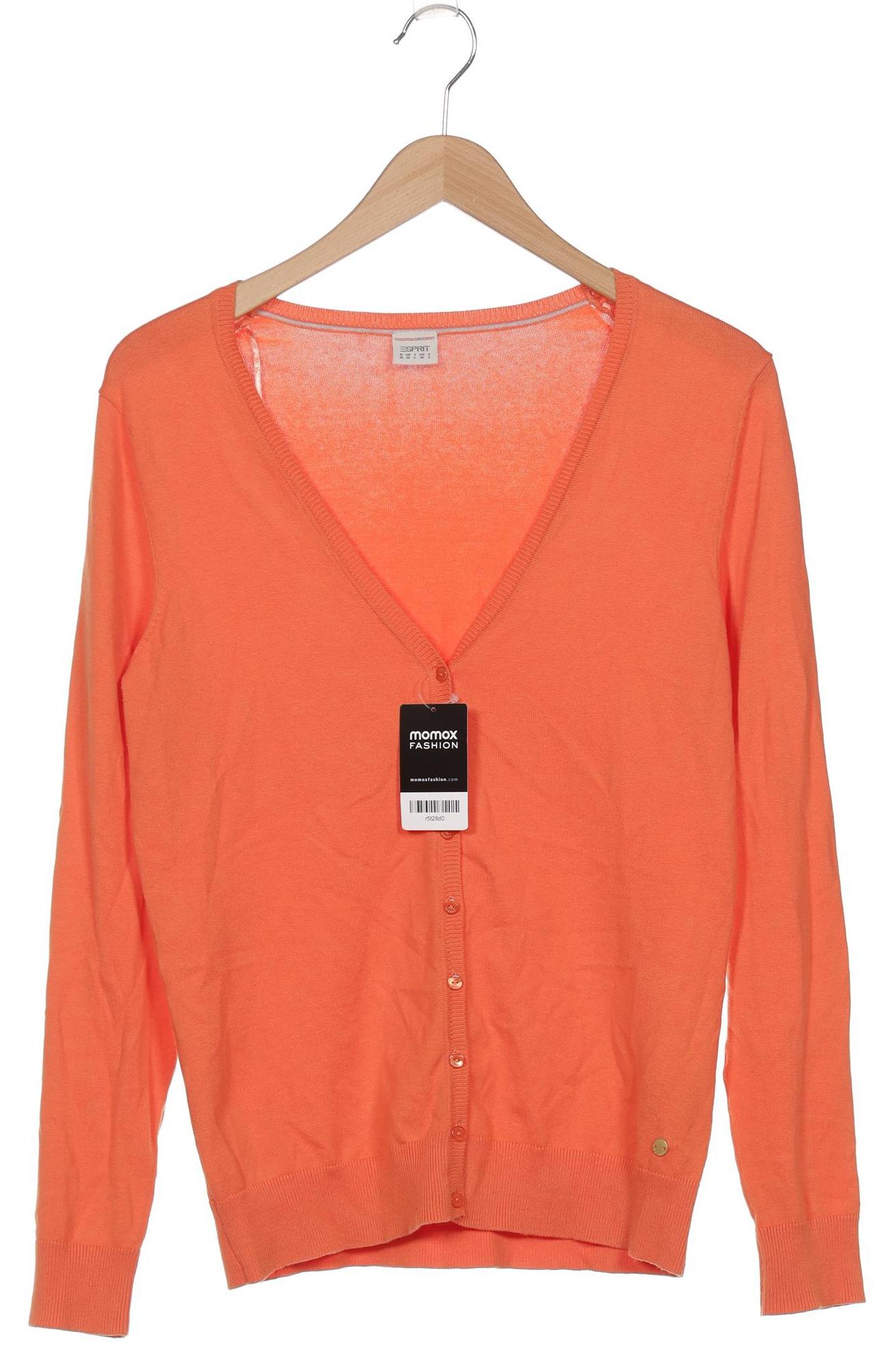 

Esprit Damen Strickjacke, orange, Gr. 38