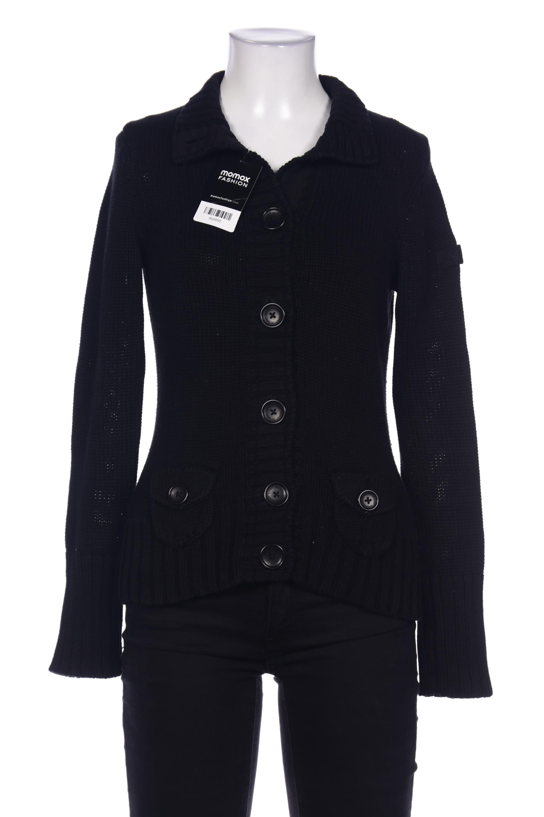 

Esprit Damen Strickjacke, schwarz, Gr. 34
